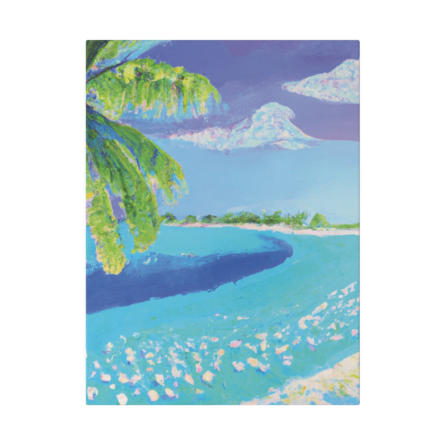 9792F - Bahamas Ocean Painting Print | Bahamas | Ocean | Beach | Poster | Home Decor | Wall Art | Canvas