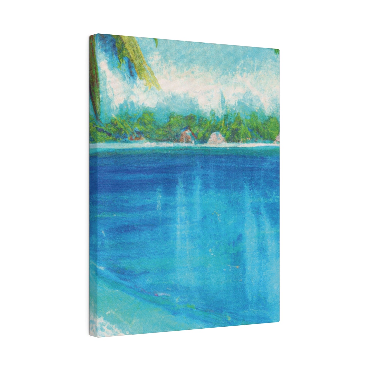 3198N - Bahamas Ocean Painting Print | Bahamas | Ocean | Beach | Poster | Home Decor | Wall Art | Canvas