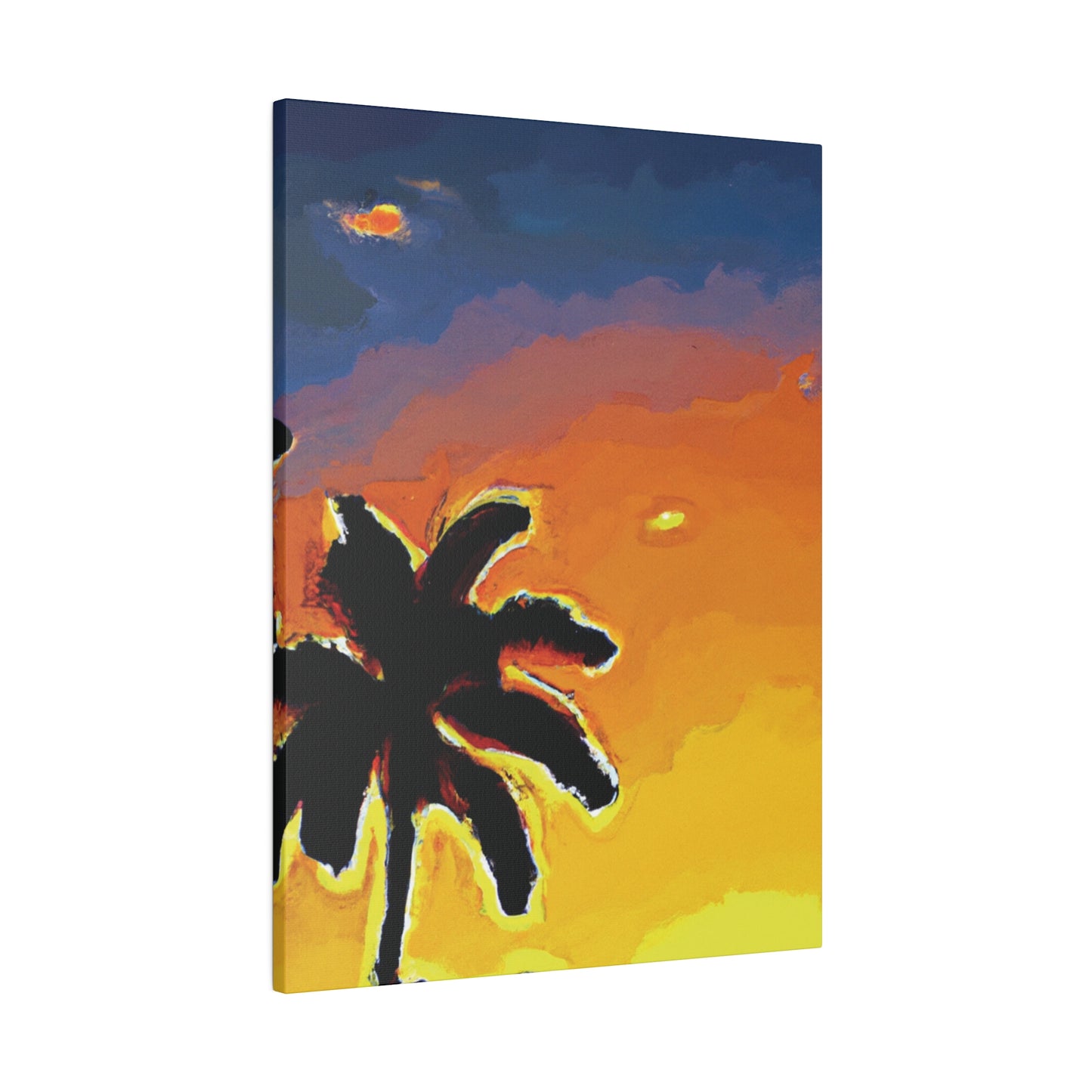 8720W - Miami Beach Sunset Painting Print | Miami | Beach | Sunset | Poster | Home Decor | Wall Art | Canvas