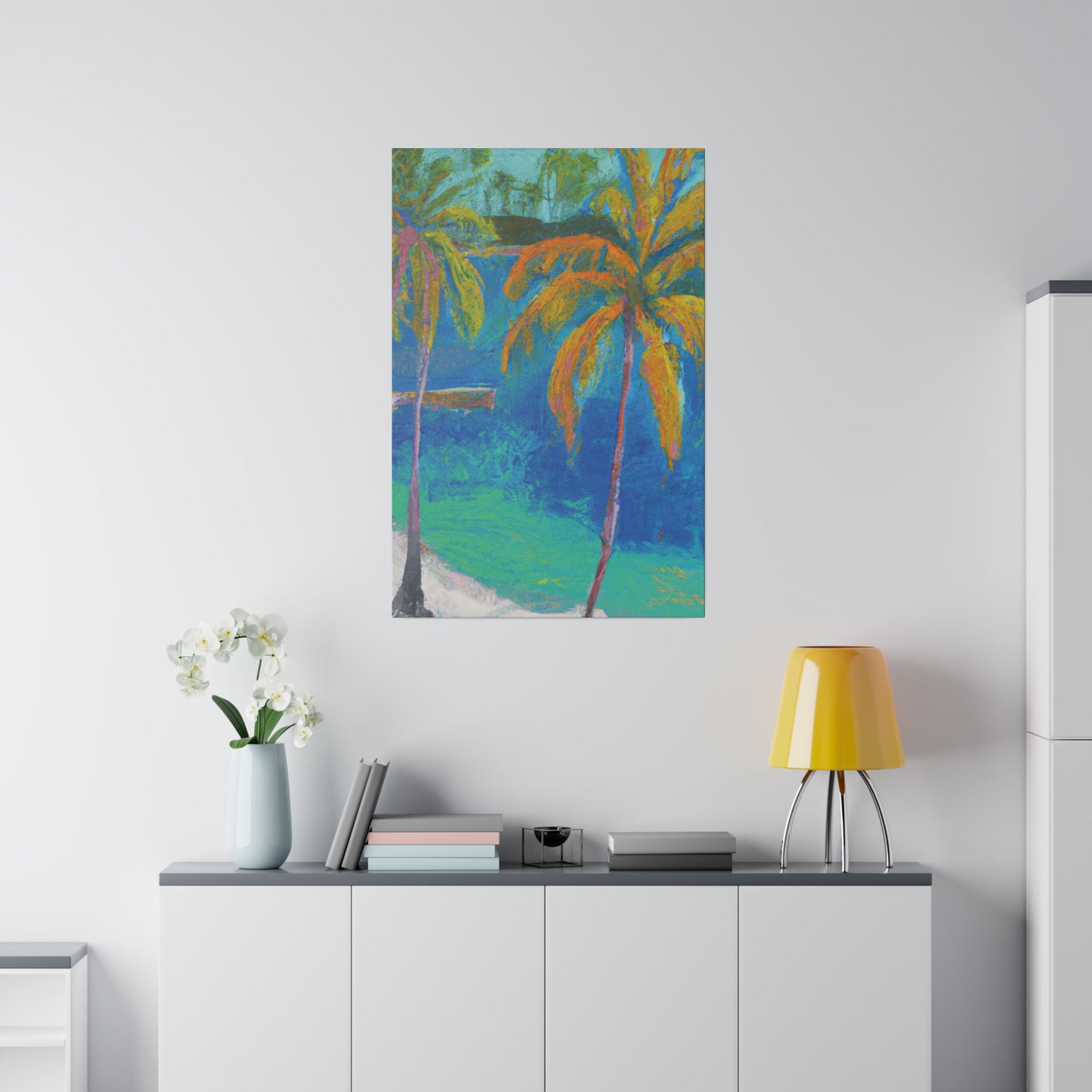 5481T - Bahamas Ocean Painting Print | Bahamas | Ocean | Beach | Poster | Home Decor | Wall Art | Canvas