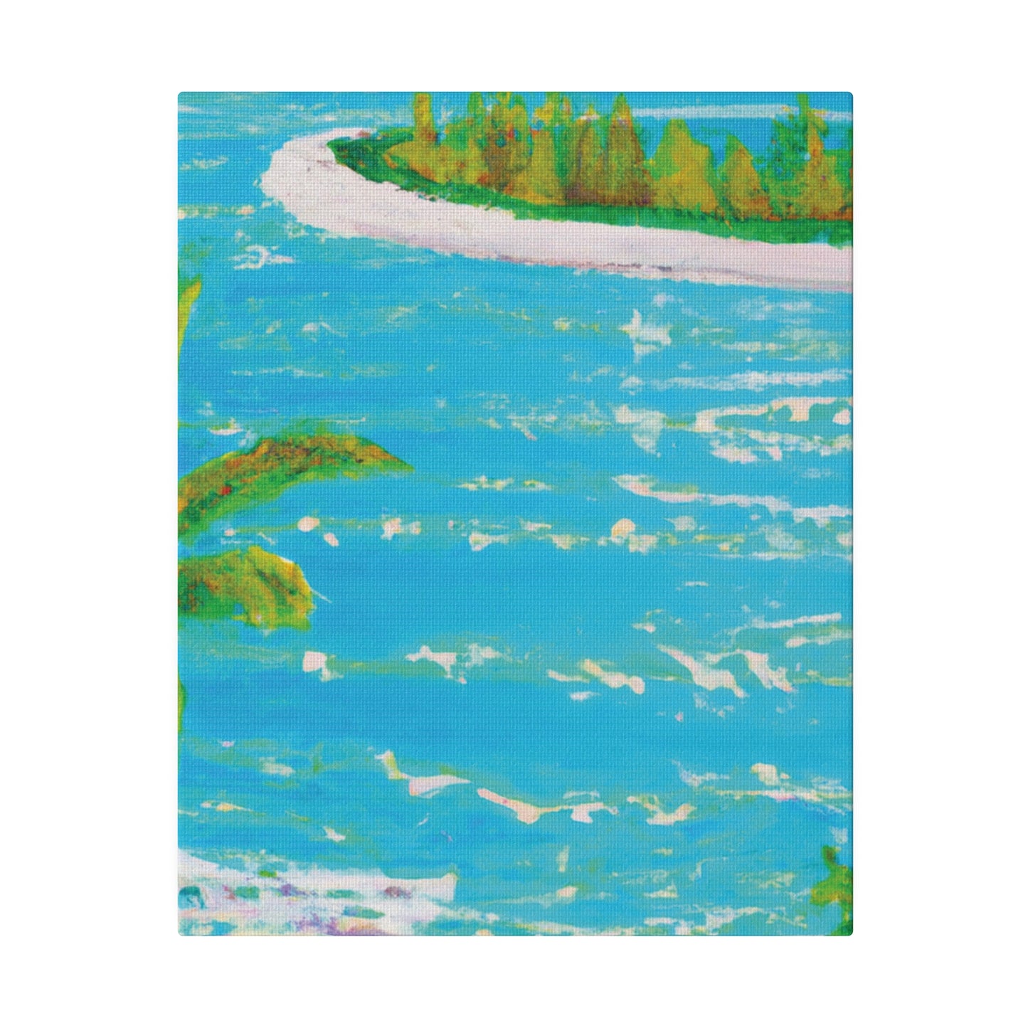 9555G - Bahamas Ocean Painting Print | Bahamas | Ocean | Beach | Poster | Home Decor | Wall Art | Canvas