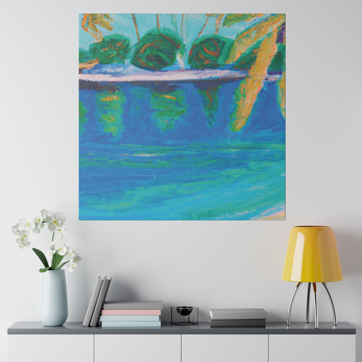 8975V - Bahamas Ocean Painting Print | Bahamas | Ocean | Beach | Poster | Home Decor | Wall Art | Canvas
