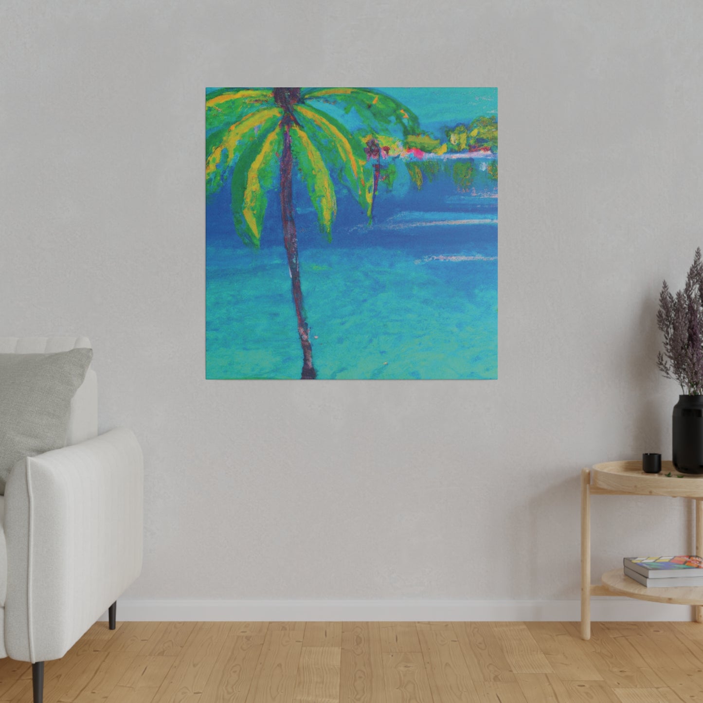 7741F - Bahamas Ocean Painting Print | Bahamas | Ocean | Beach | Poster | Home Decor | Wall Art | Canvas