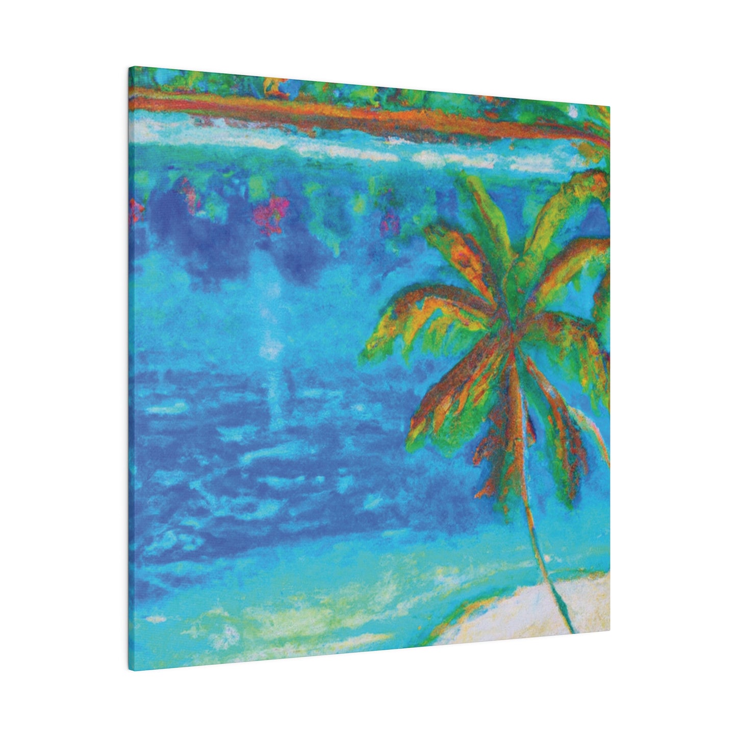 8252T - Bahamas Ocean Painting Print | Bahamas | Ocean | Beach | Poster | Home Decor | Wall Art | Canvas