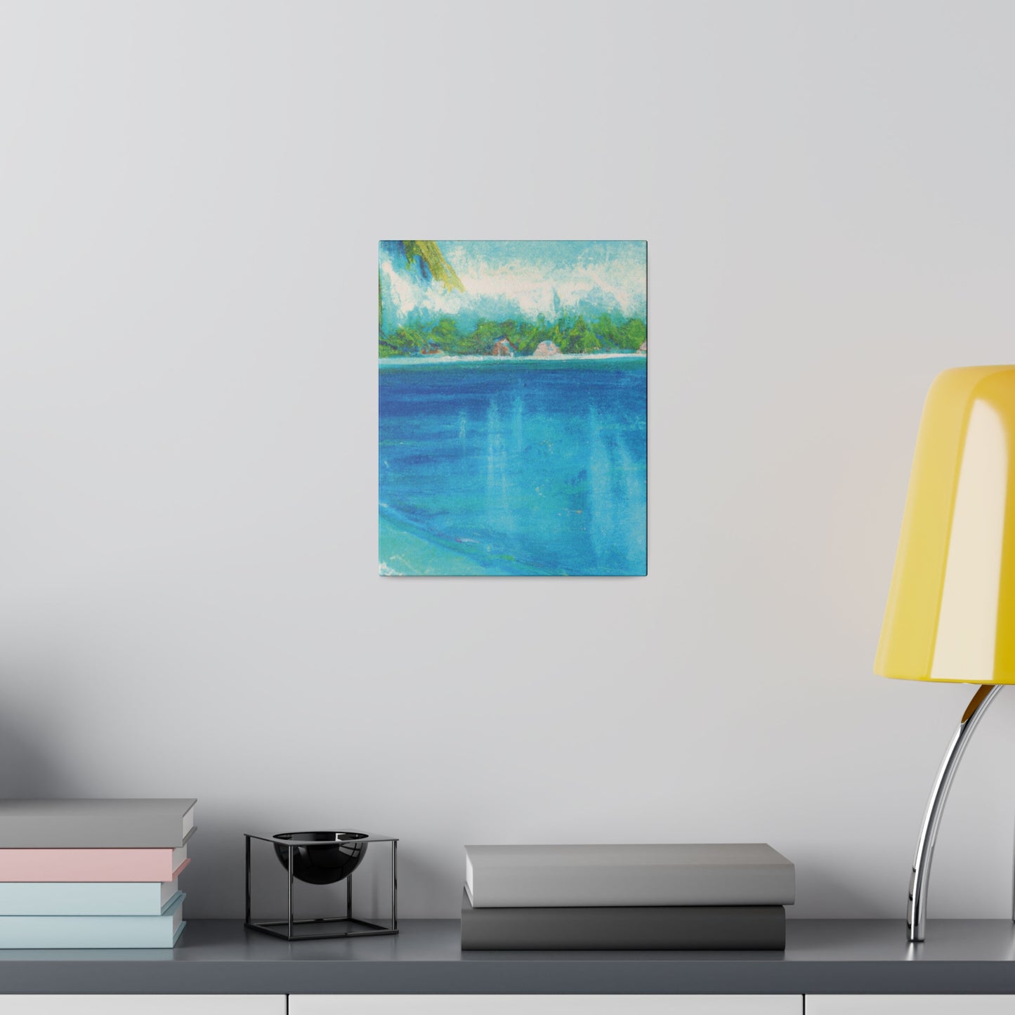 3198N - Bahamas Ocean Painting Print | Bahamas | Ocean | Beach | Poster | Home Decor | Wall Art | Canvas