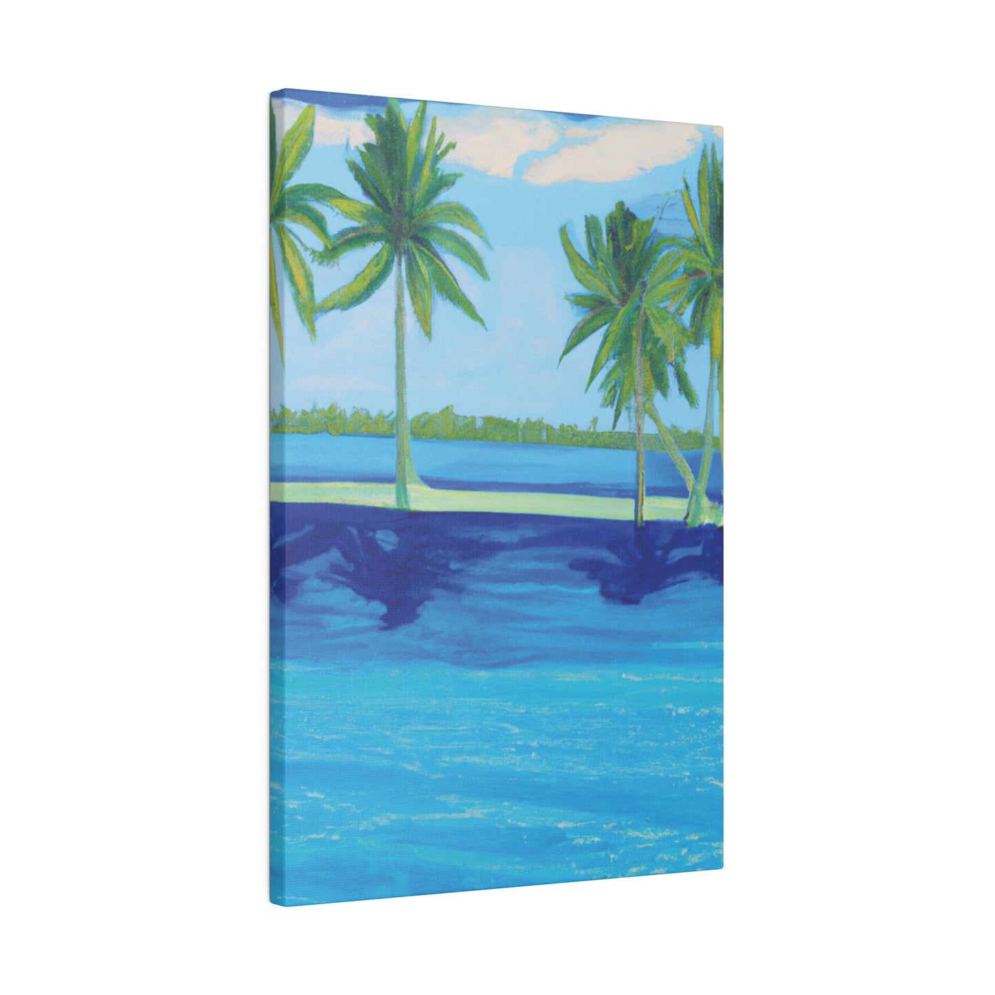 9589F - Bahamas Ocean Painting Print | Bahamas | Ocean | Beach | Poster | Home Decor | Wall Art | Canvas