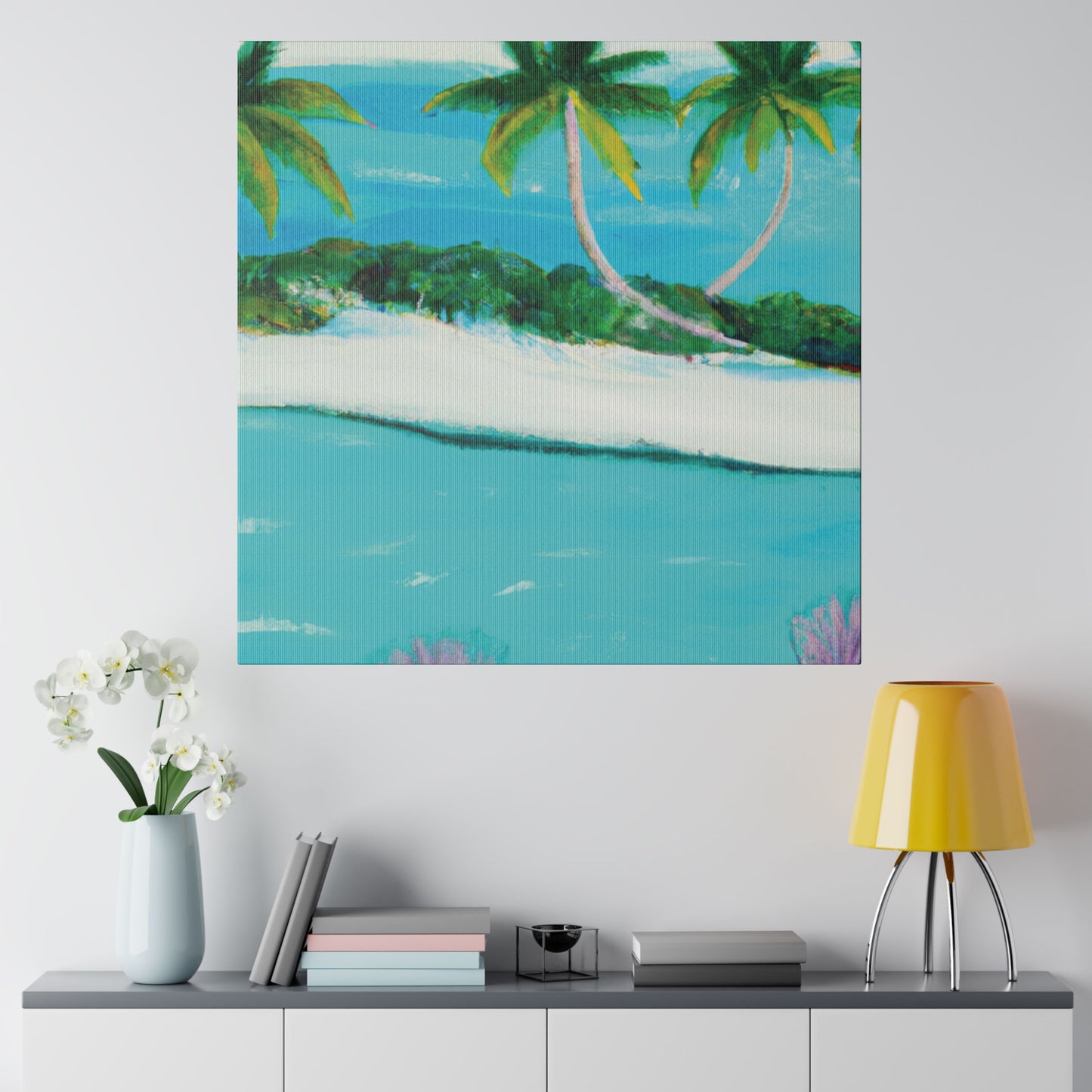 1933W - Bahamas Ocean Painting Print | Bahamas | Ocean | Beach | Poster | Home Decor | Wall Art | Canvas