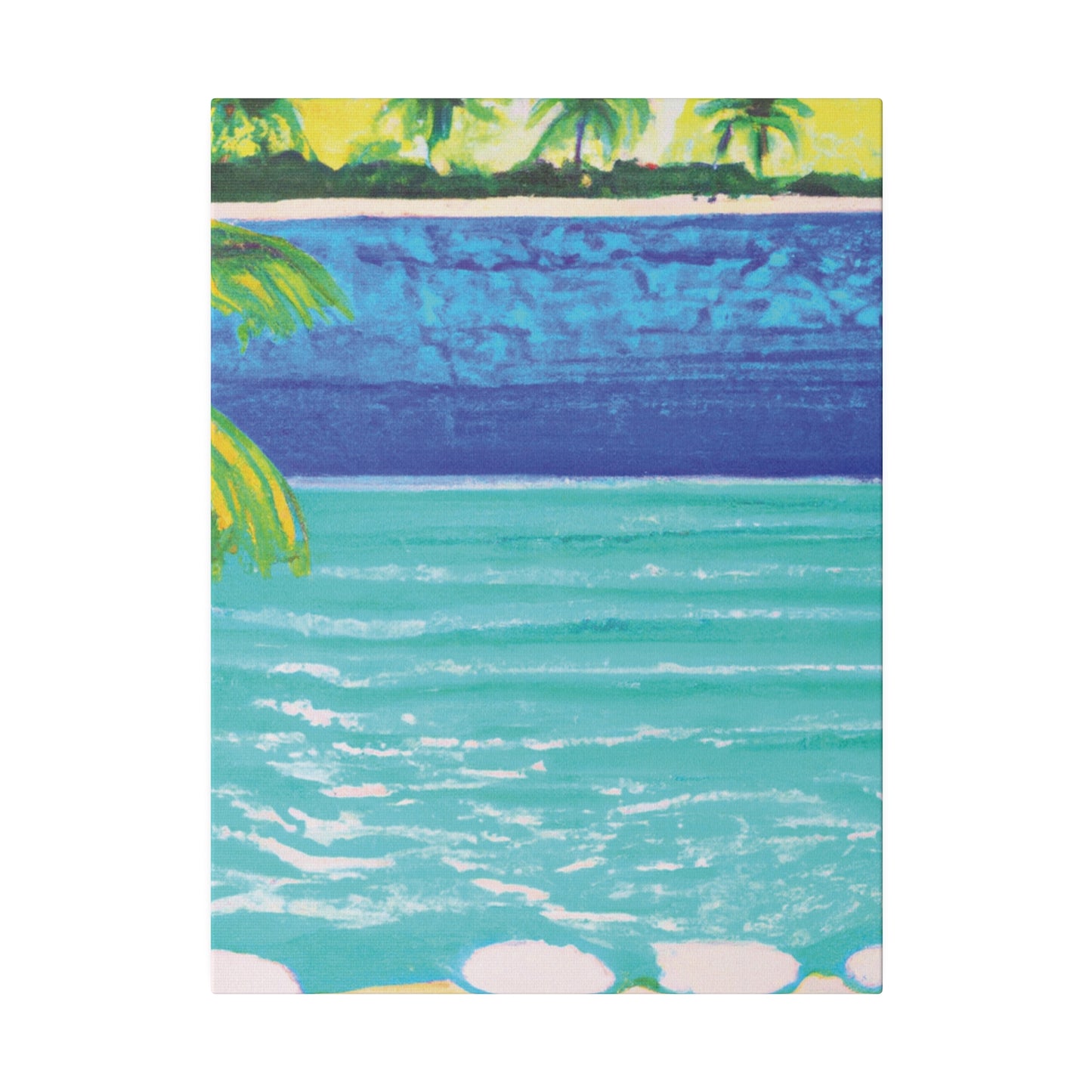 4234Z - Bahamas Ocean Painting Print | Bahamas | Ocean | Beach | Poster | Home Decor | Wall Art | Canvas