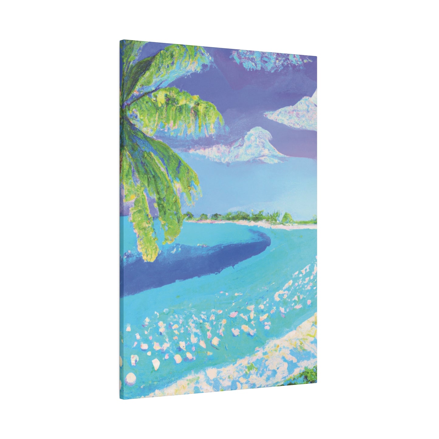 9792F - Bahamas Ocean Painting Print | Bahamas | Ocean | Beach | Poster | Home Decor | Wall Art | Canvas