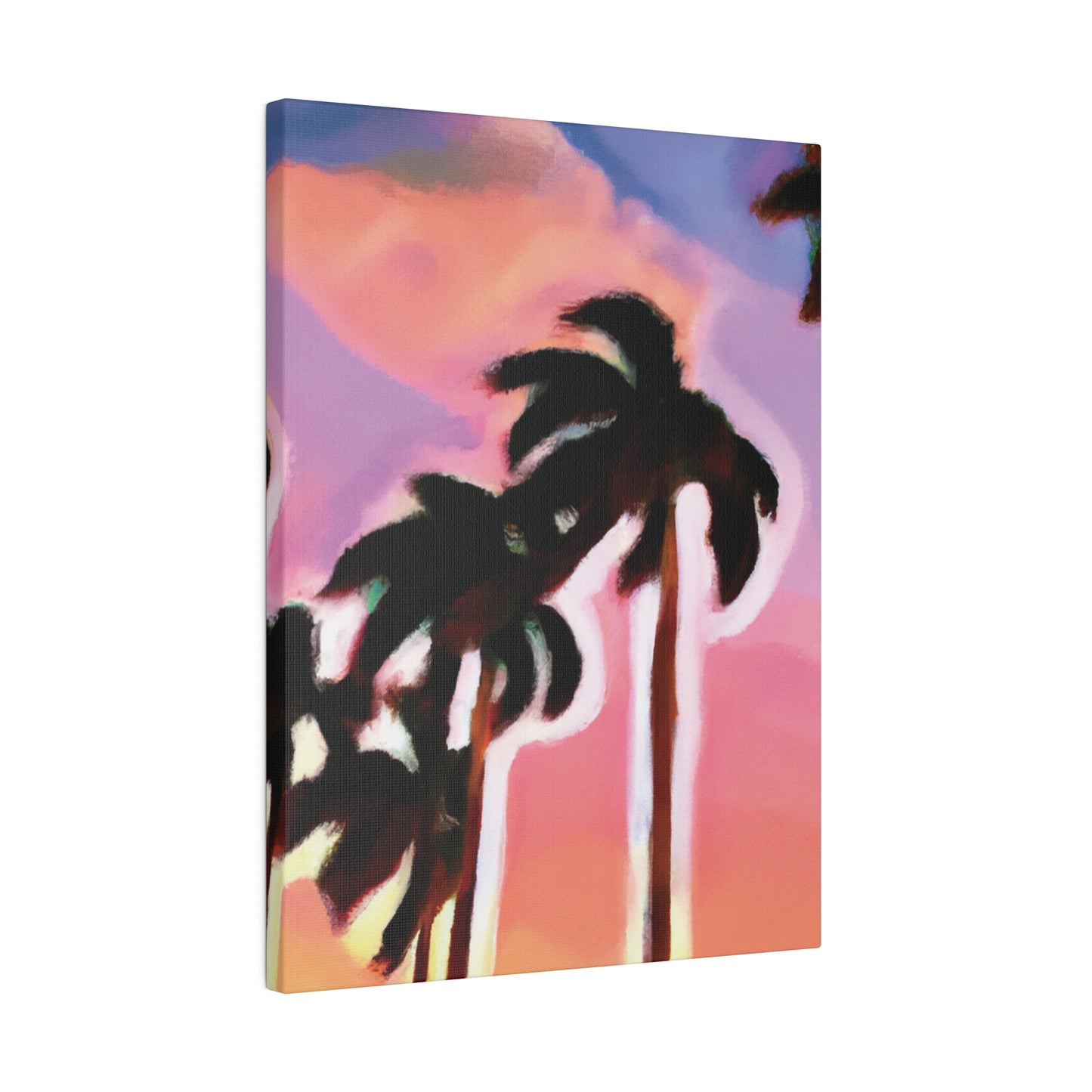 3563H - Miami Beach Sunset Painting Print | Miami | Beach | Sunset | Poster | Home Decor | Wall Art | Canvas