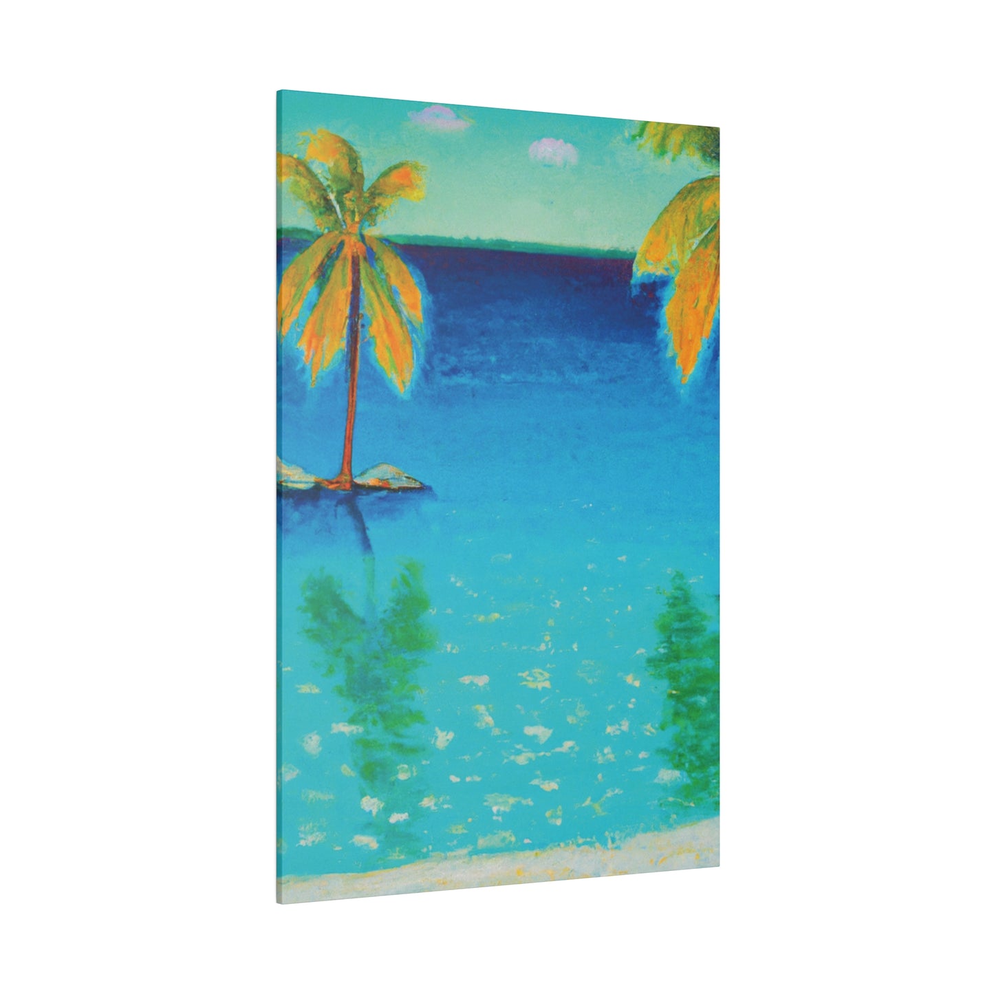 9234A - Bahamas Ocean Painting Print | Bahamas | Ocean | Beach | Poster | Home Decor | Wall Art | Canvas