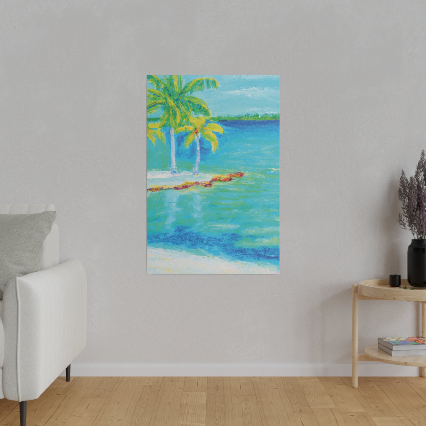 4444R - Bahamas Ocean Painting Print | Bahamas | Ocean | Beach | Poster | Home Decor | Wall Art | Canvas