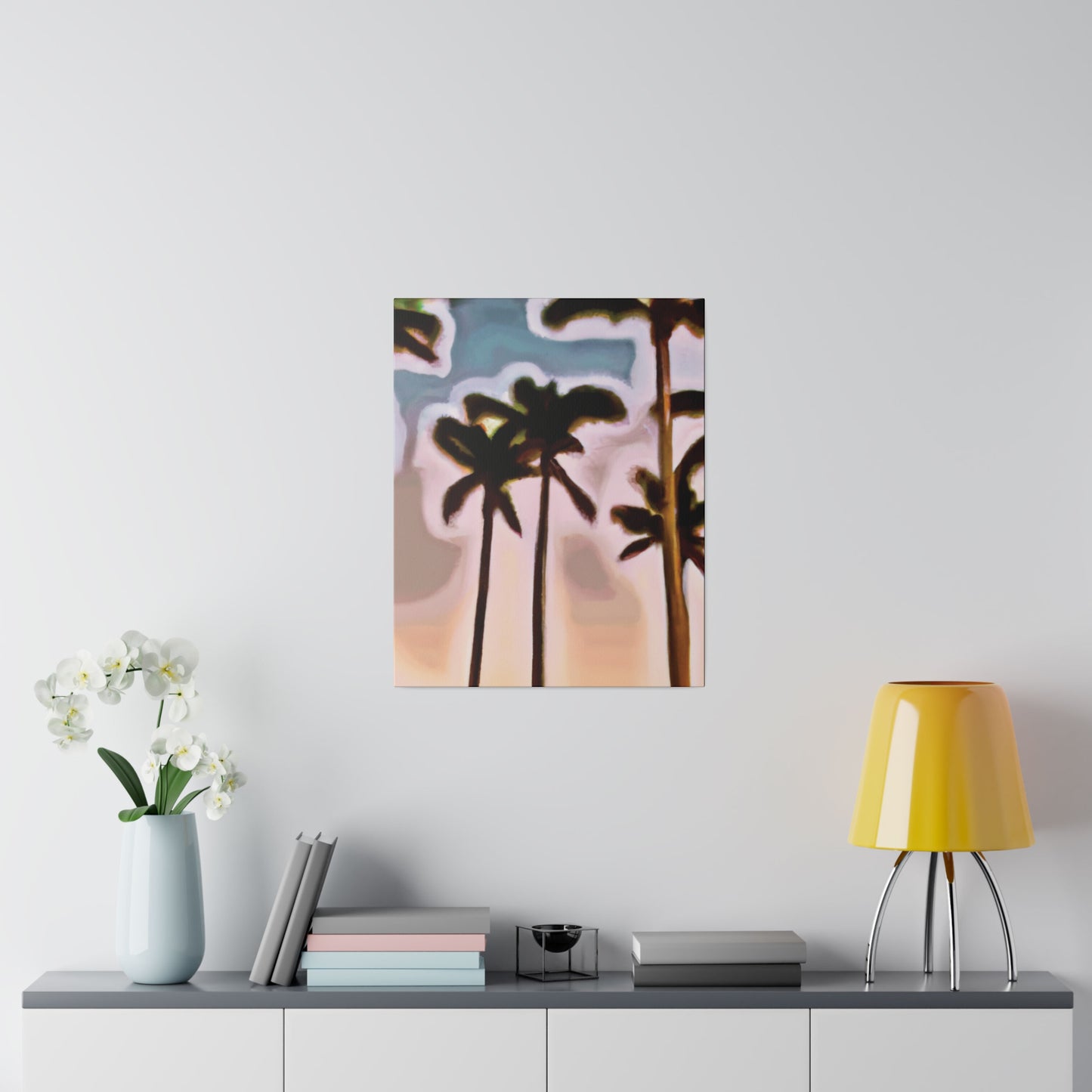 4828Q - Miami Beach Sunset Painting Print | Miami | Beach | Sunset | Poster | Home Decor | Wall Art | Canvas