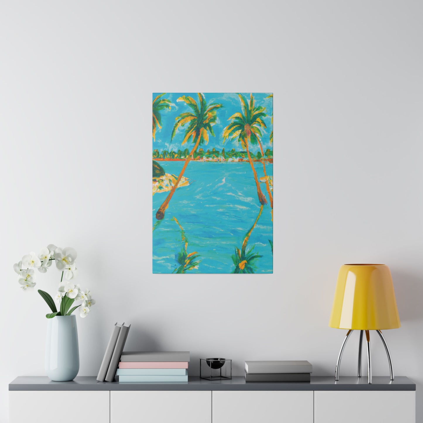 4338G - Bahamas Ocean Painting Print | Bahamas | Ocean | Beach | Poster | Home Decor | Wall Art | Canvas