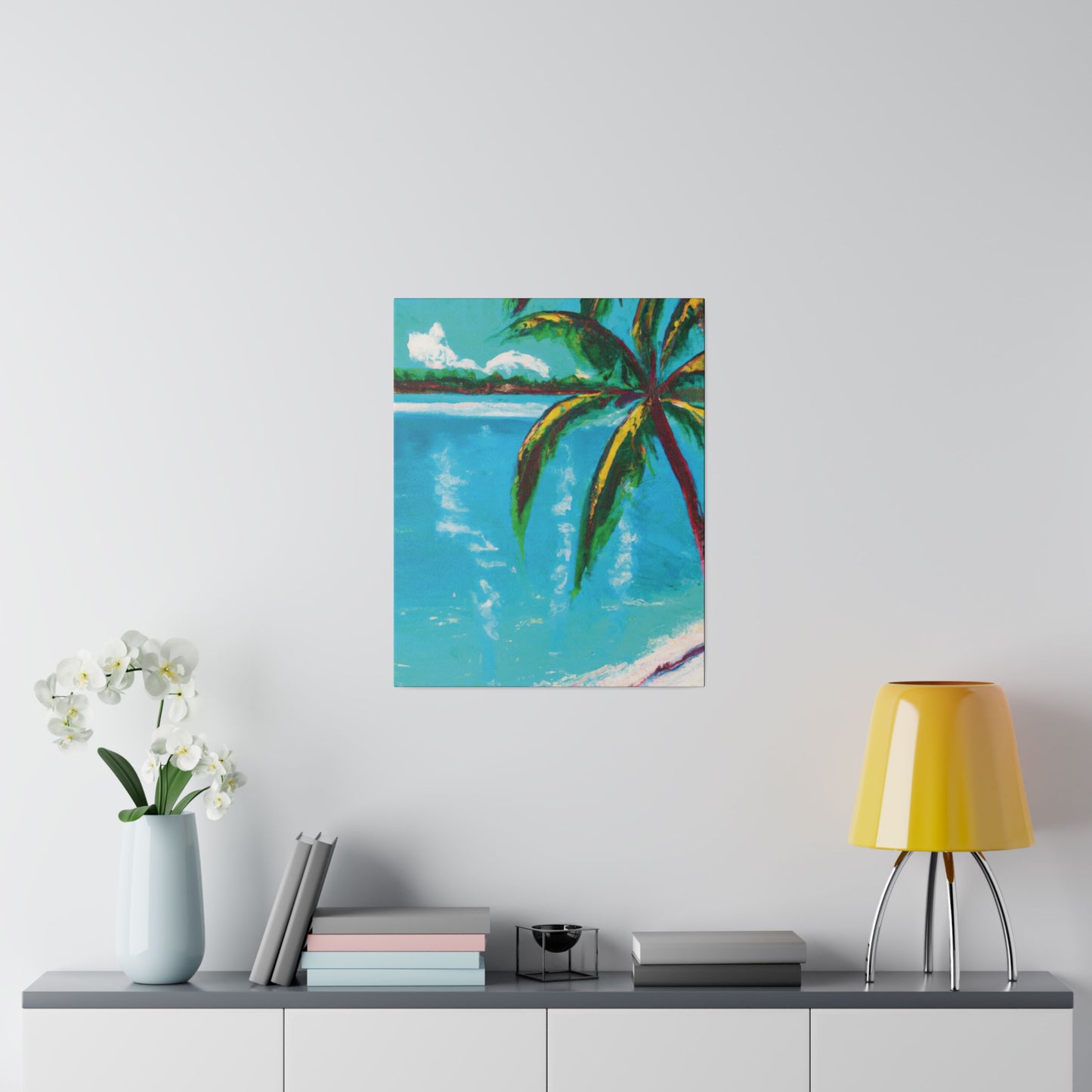 3917M - Bahamas Ocean Painting Print | Bahamas | Ocean | Beach | Poster | Home Decor | Wall Art | Canvas