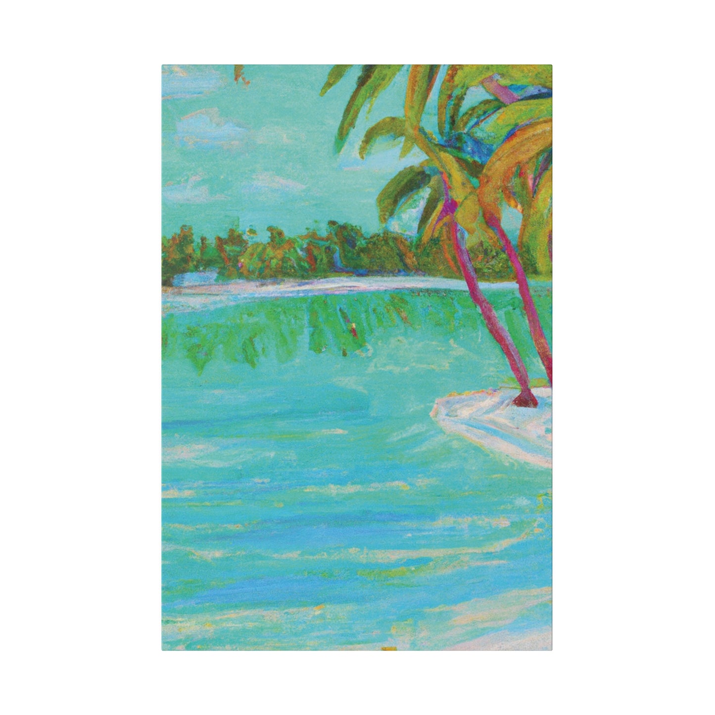 5181Z - Bahamas Ocean Painting Print | Bahamas | Ocean | Beach | Poster | Home Decor | Wall Art | Canvas