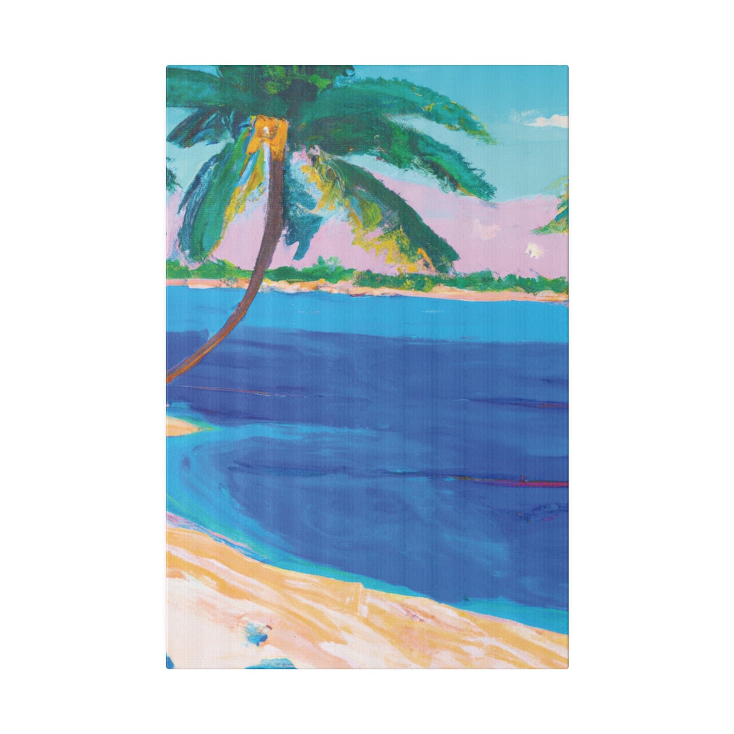 4782F - Bahamas Ocean Painting Print | Bahamas | Ocean | Beach | Poster | Home Decor | Wall Art | Canvas