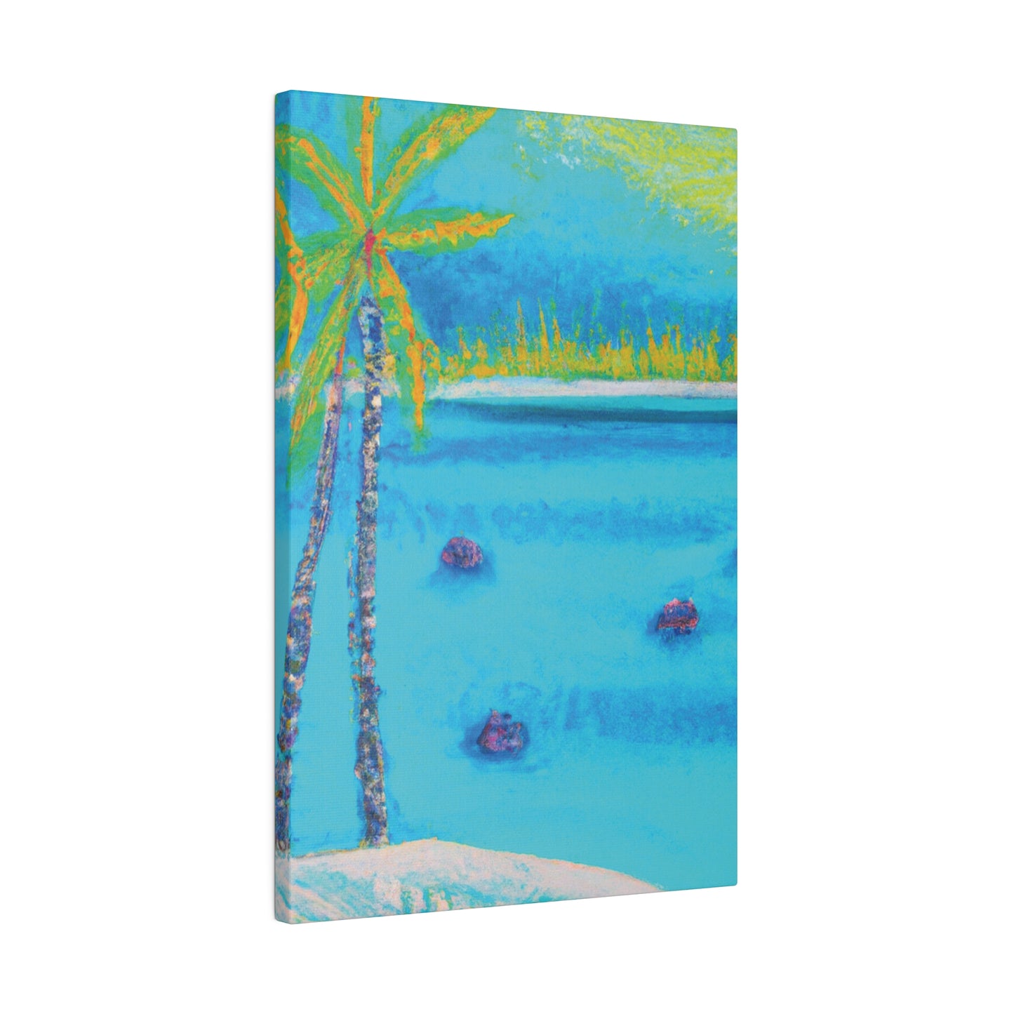 2937T - Bahamas Ocean Painting Print | Bahamas | Ocean | Beach | Poster | Home Decor | Wall Art | Canvas