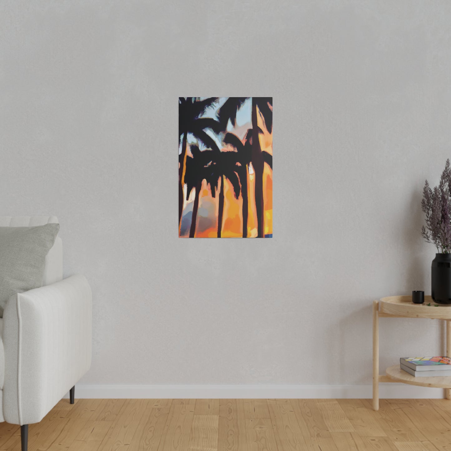 5642H - Miami Beach Sunset Painting Print | Miami | Beach | Sunset | Poster | Home Decor | Wall Art | Canvas