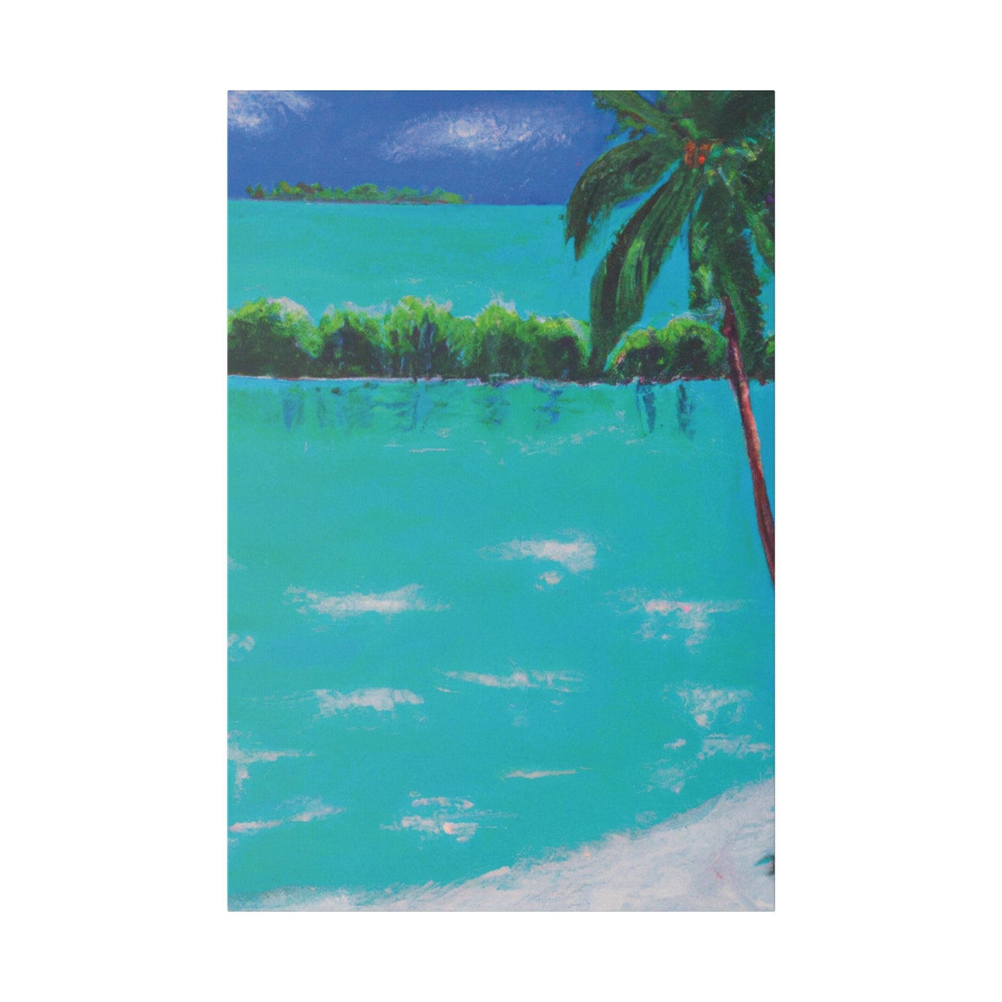 9108Q - Bahamas Ocean Painting Print | Bahamas | Ocean | Beach | Poster | Home Decor | Wall Art | Canvas