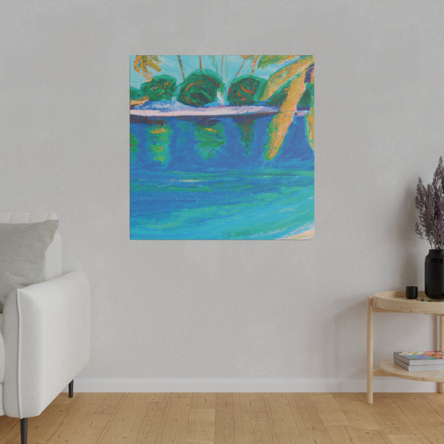 8975V - Bahamas Ocean Painting Print | Bahamas | Ocean | Beach | Poster | Home Decor | Wall Art | Canvas
