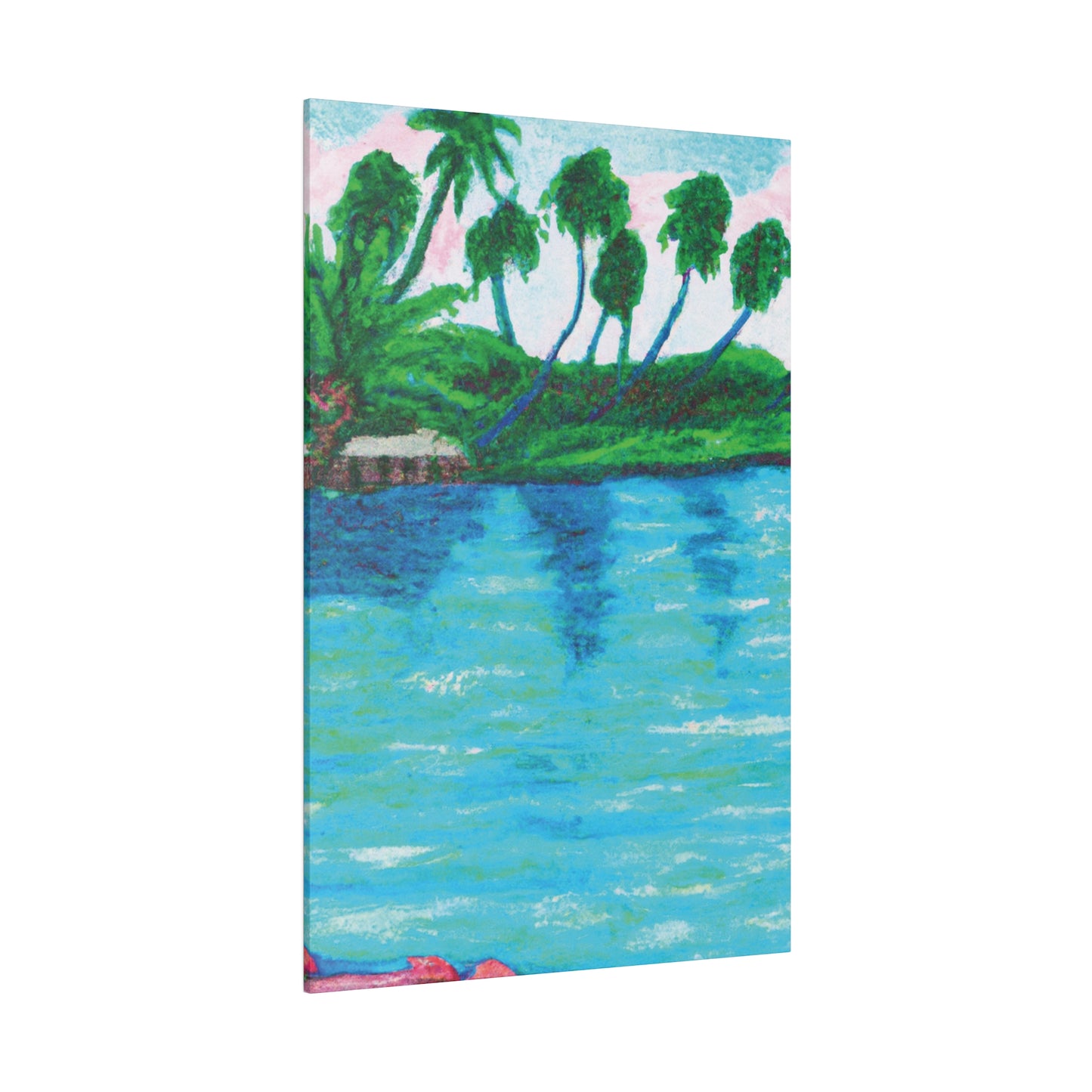 9457L - Bahamas Ocean Painting Print | Bahamas | Ocean | Beach | Poster | Home Decor | Wall Art | Canvas
