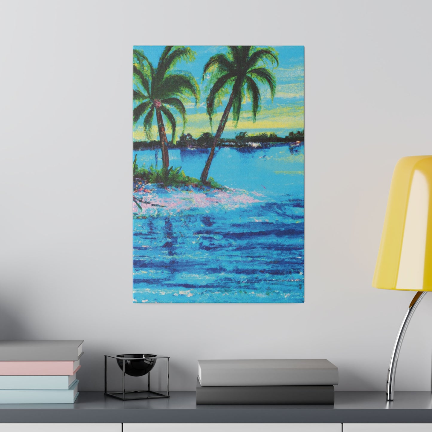 8156G - Bahamas Ocean Painting Print | Bahamas | Ocean | Beach | Poster | Home Decor | Wall Art | Canvas