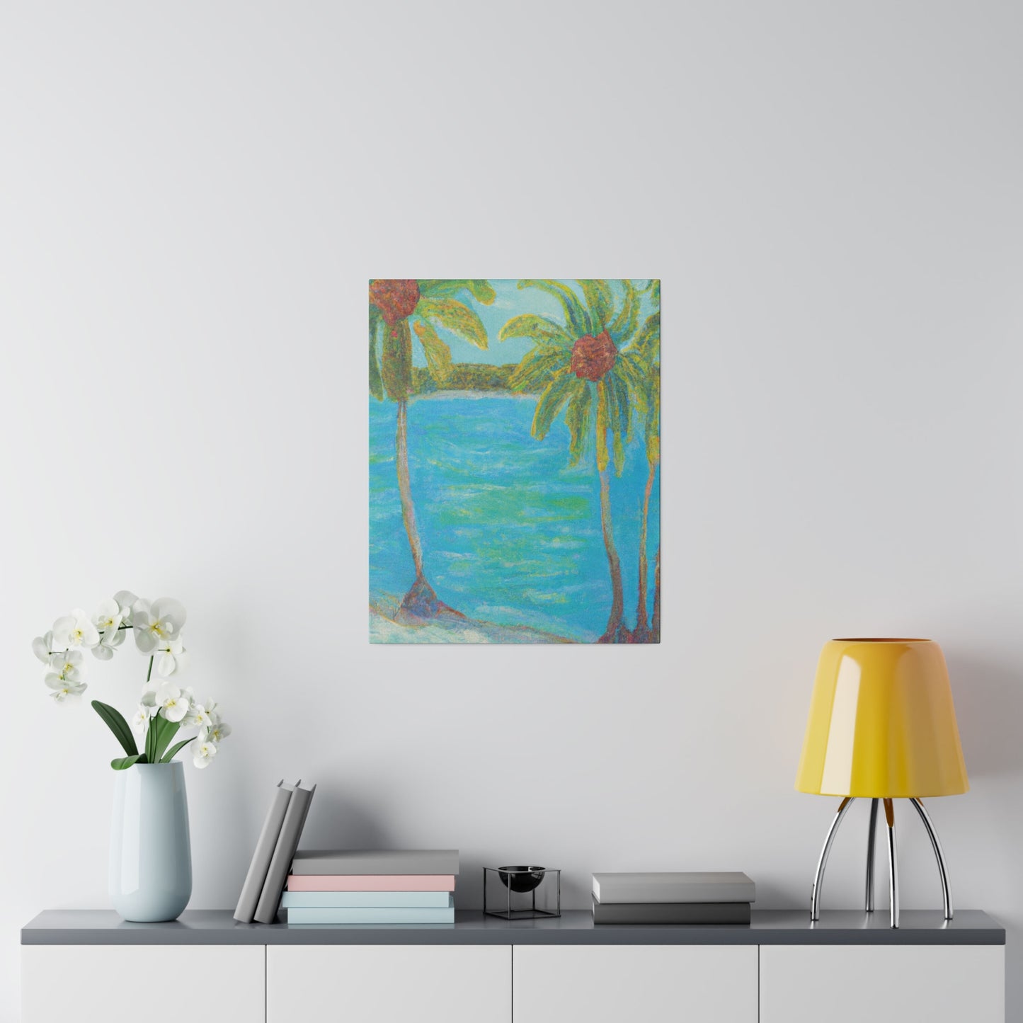 3357G - Bahamas Ocean Painting Print | Bahamas | Ocean | Beach | Poster | Home Decor | Wall Art | Canvas