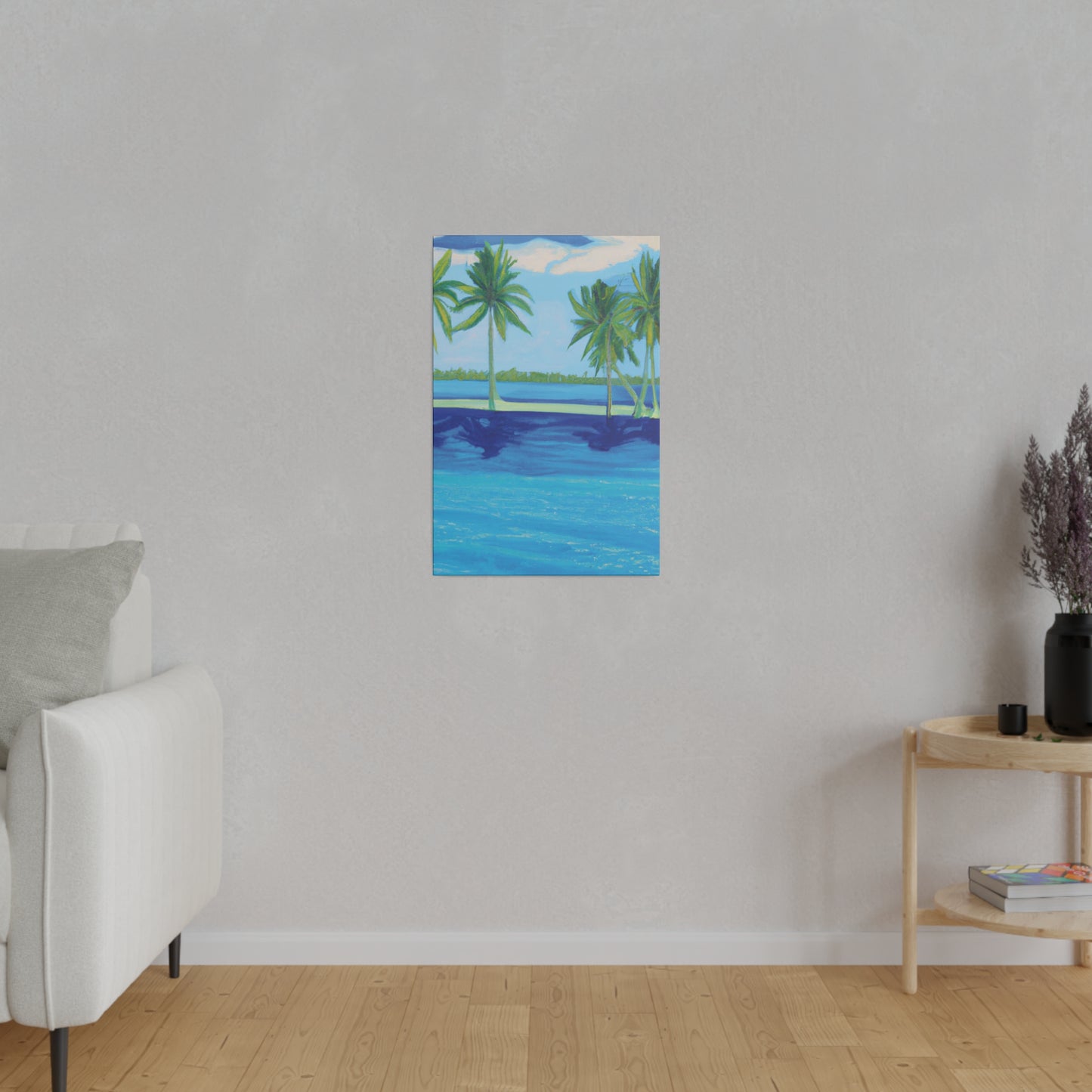 9589F - Bahamas Ocean Painting Print | Bahamas | Ocean | Beach | Poster | Home Decor | Wall Art | Canvas