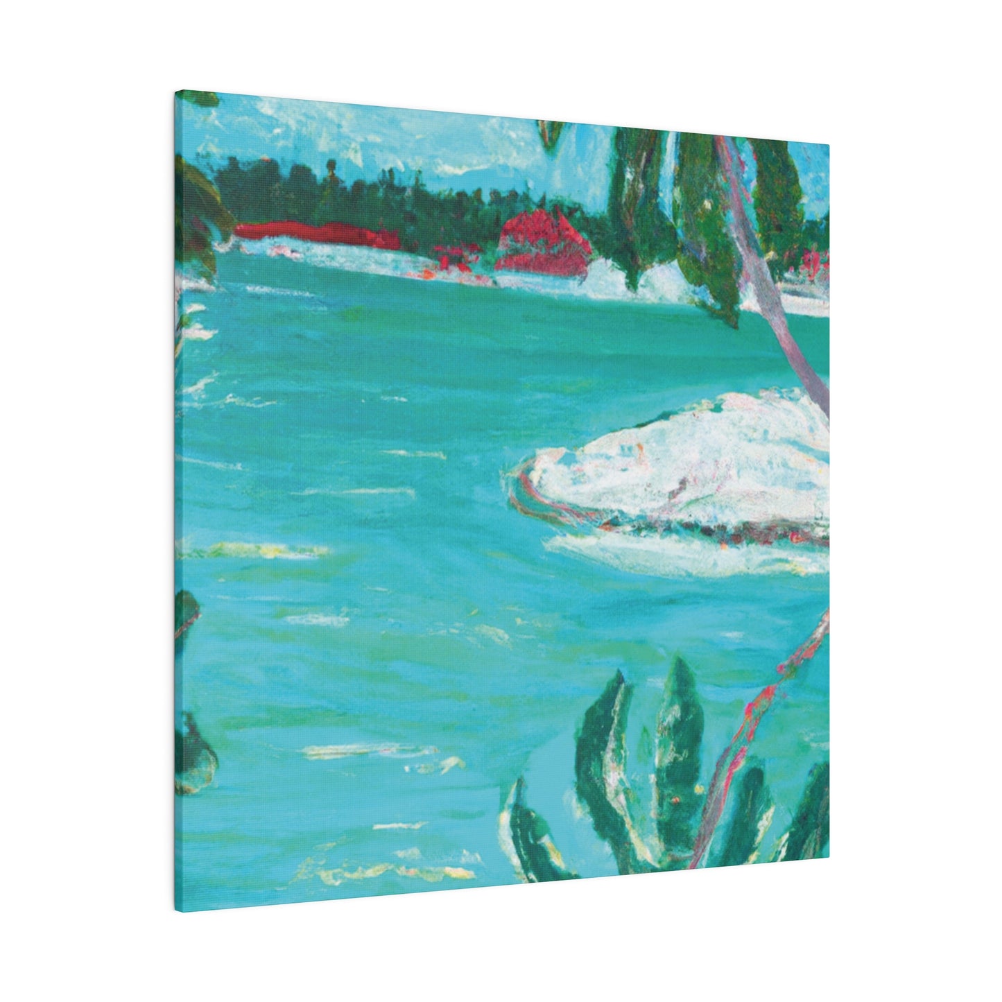 7090Z - Bahamas Ocean Painting Print | Bahamas | Ocean | Beach | Poster | Home Decor | Wall Art | Canvas