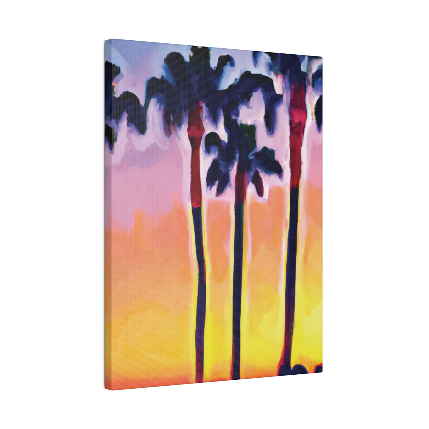 7116C - Miami Beach Sunset Painting Print | Miami | Beach | Sunset | Poster | Home Decor | Wall Art | Canvas