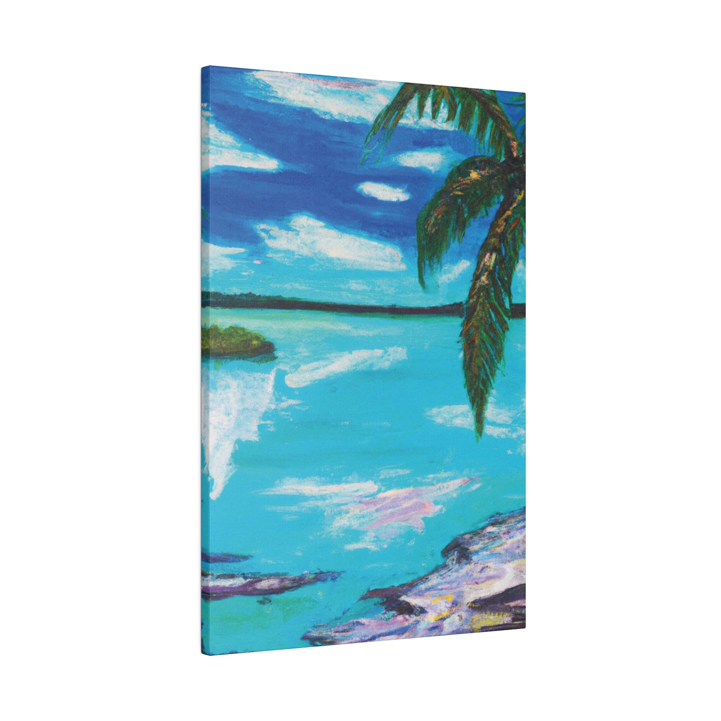 9184C - Bahamas Ocean Painting Print | Bahamas | Ocean | Beach | Poster | Home Decor | Wall Art | Canvas