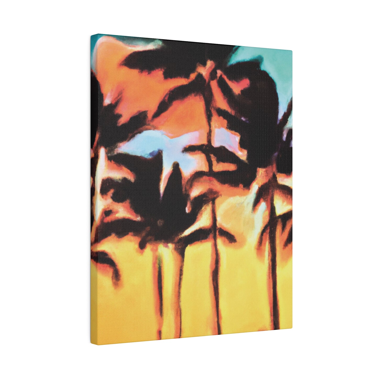 6306Z - Miami Beach Sunset Painting Print | Miami | Beach | Sunset | Poster | Home Decor | Wall Art | Canvas