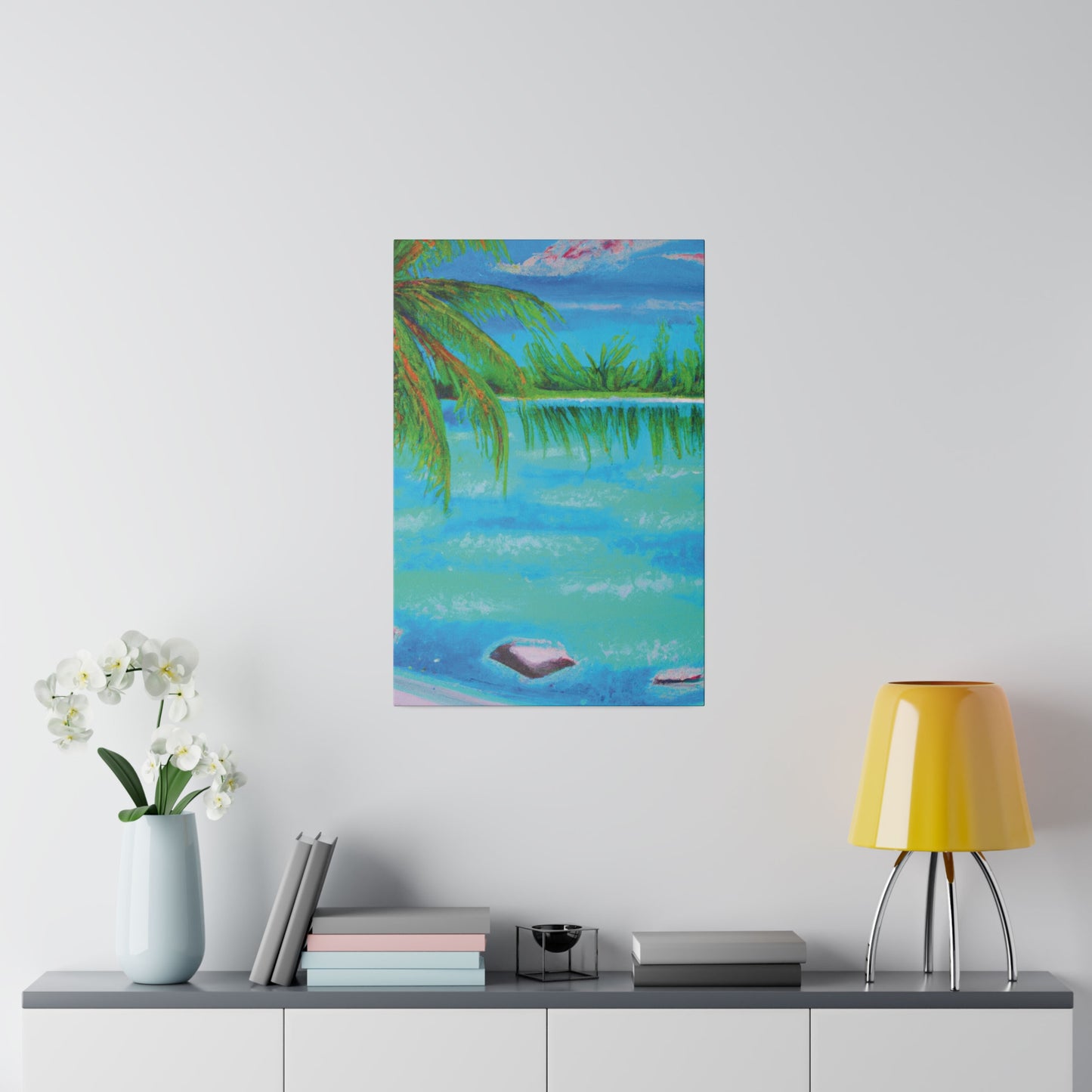 5279Q - Bahamas Ocean Painting Print | Bahamas | Ocean | Beach | Poster | Home Decor | Wall Art | Canvas