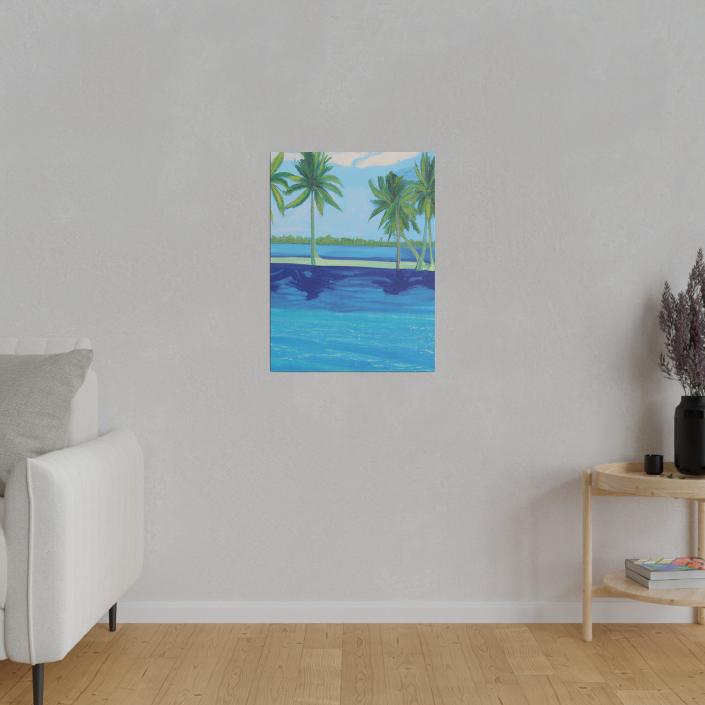 9589F - Bahamas Ocean Painting Print | Bahamas | Ocean | Beach | Poster | Home Decor | Wall Art | Canvas