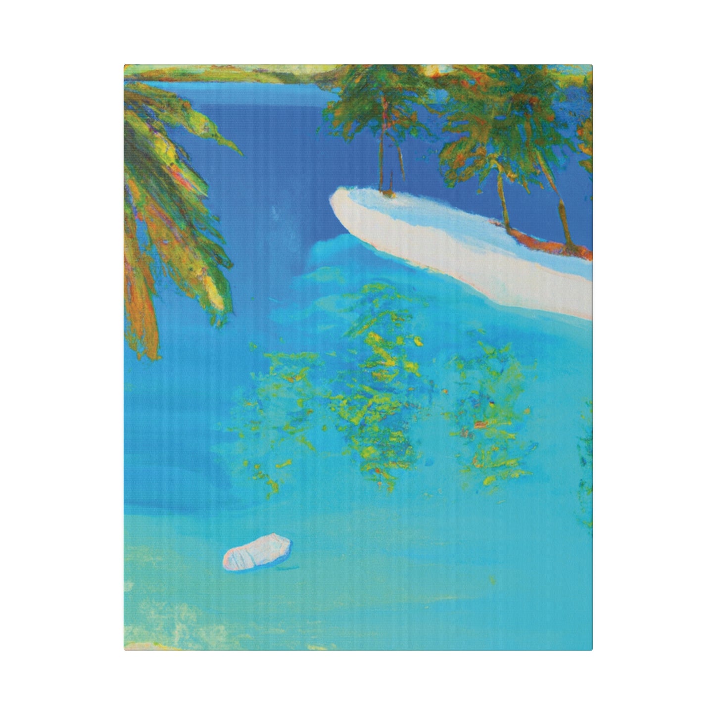 5382V - Bahamas Ocean Painting Print | Bahamas | Ocean | Beach | Poster | Home Decor | Wall Art | Canvas