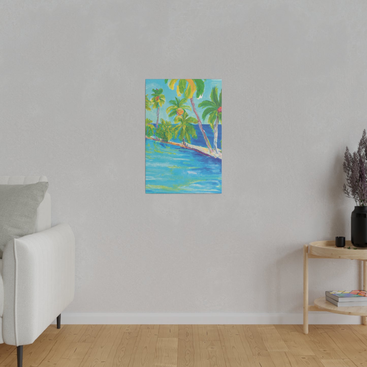 8256Q - Bahamas Ocean Painting Print | Bahamas | Ocean | Beach | Poster | Home Decor | Wall Art | Canvas