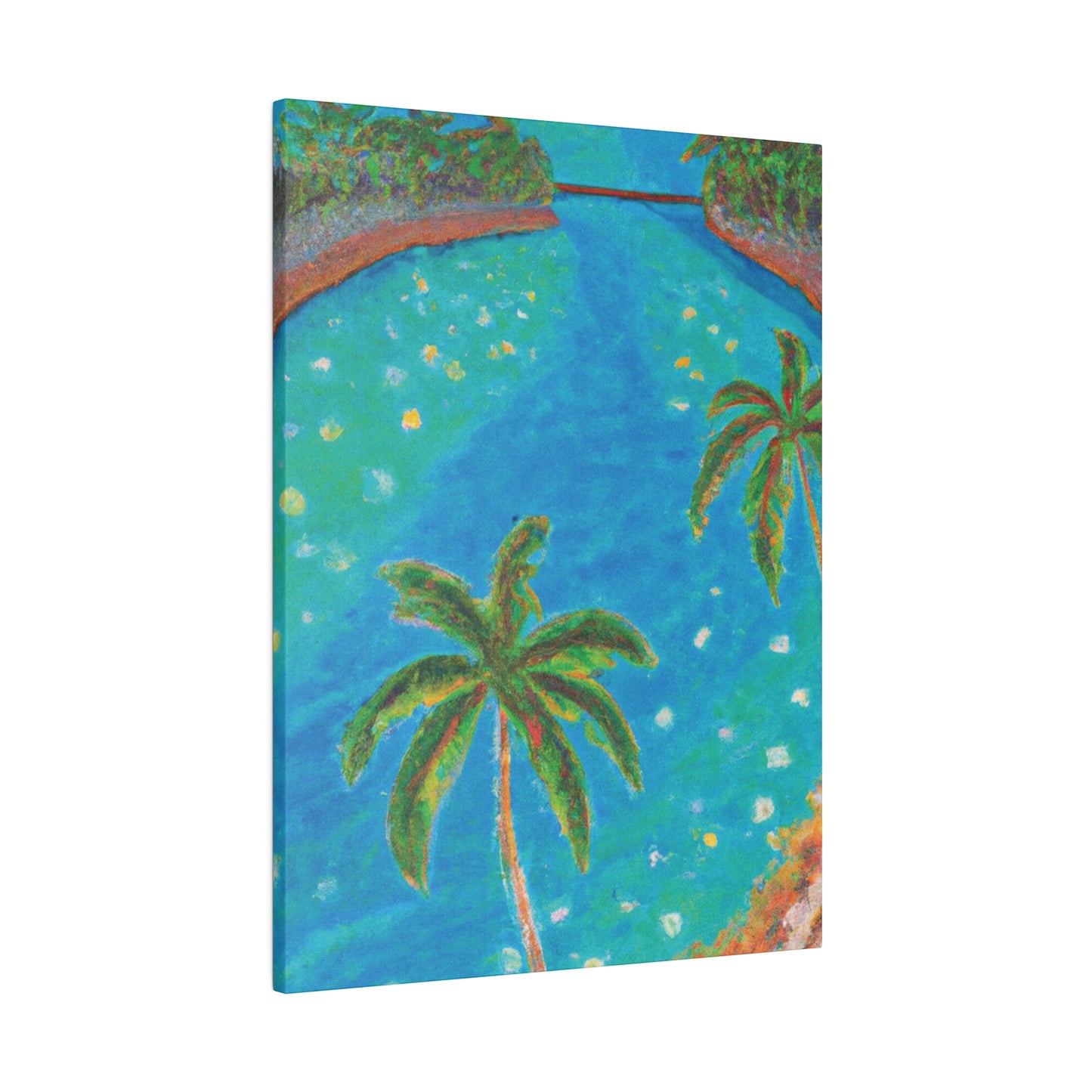 3827C - Bahamas Ocean Painting Print | Bahamas | Ocean | Beach | Poster | Home Decor | Wall Art | Canvas