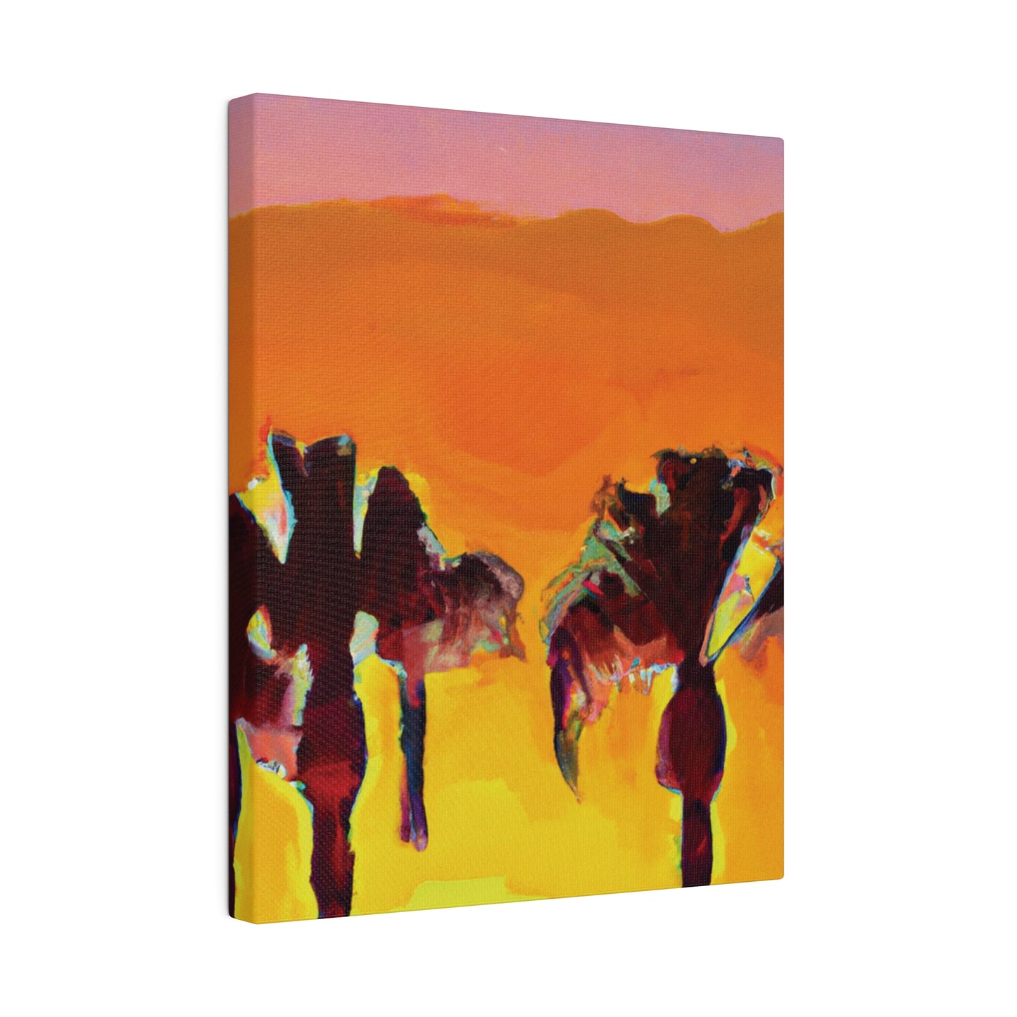 9347V - Miami Beach Sunset Painting Print | Miami | Beach | Sunset | Poster | Home Decor | Wall Art | Canvas