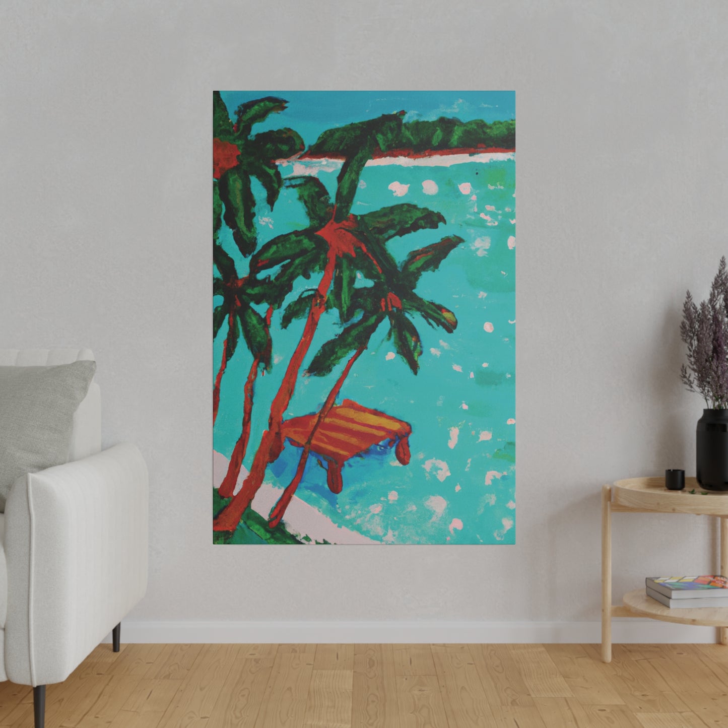 9204V - Bahamas Ocean Painting Print | Bahamas | Ocean | Beach | Poster | Home Decor | Wall Art | Canvas