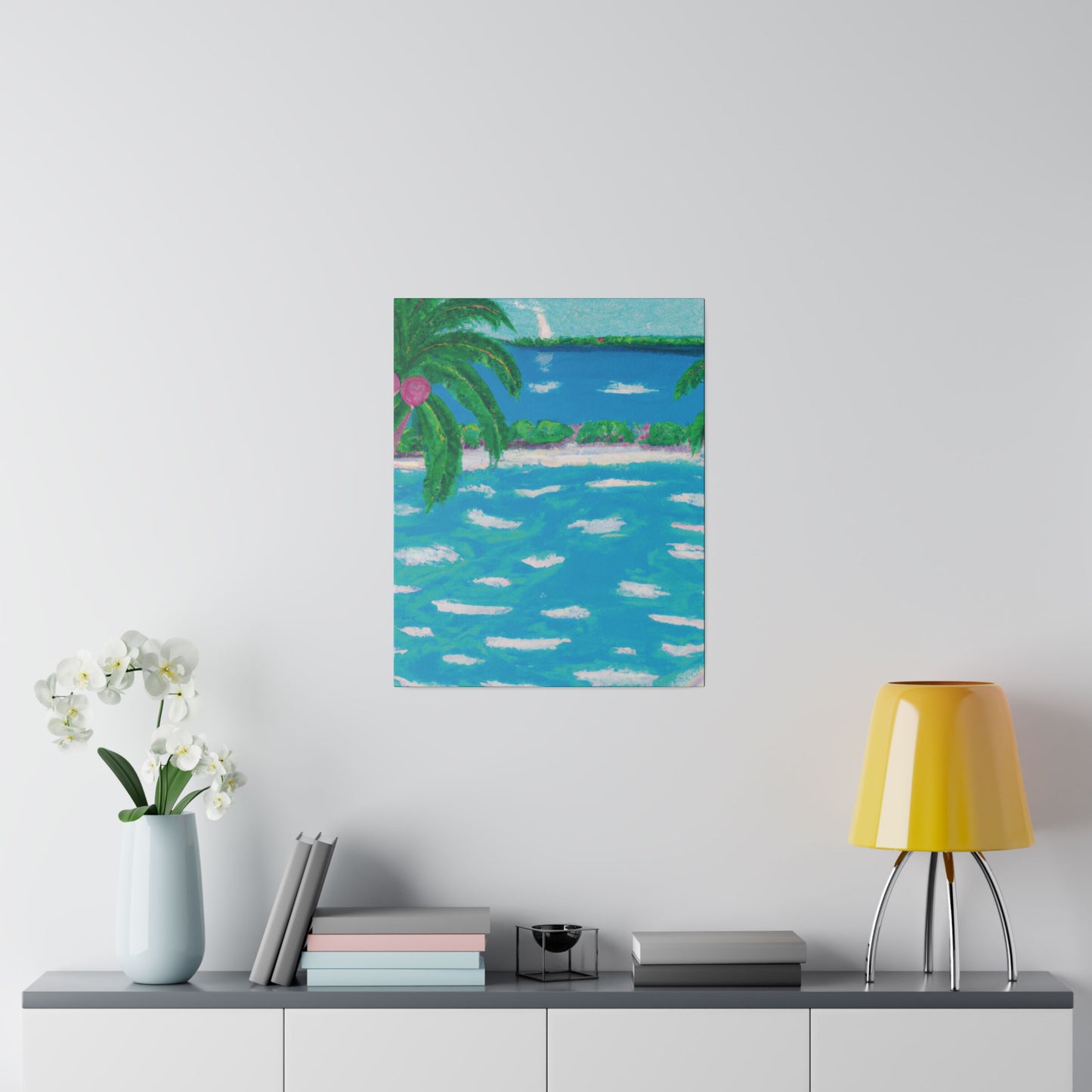 7341Z - Bahamas Ocean Painting Print | Bahamas | Ocean | Beach | Poster | Home Decor | Wall Art | Canvas