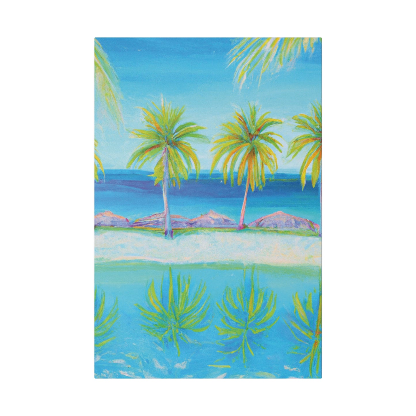 7646F - Bahamas Ocean Painting Print | Bahamas | Ocean | Beach | Poster | Home Decor | Wall Art | Canvas