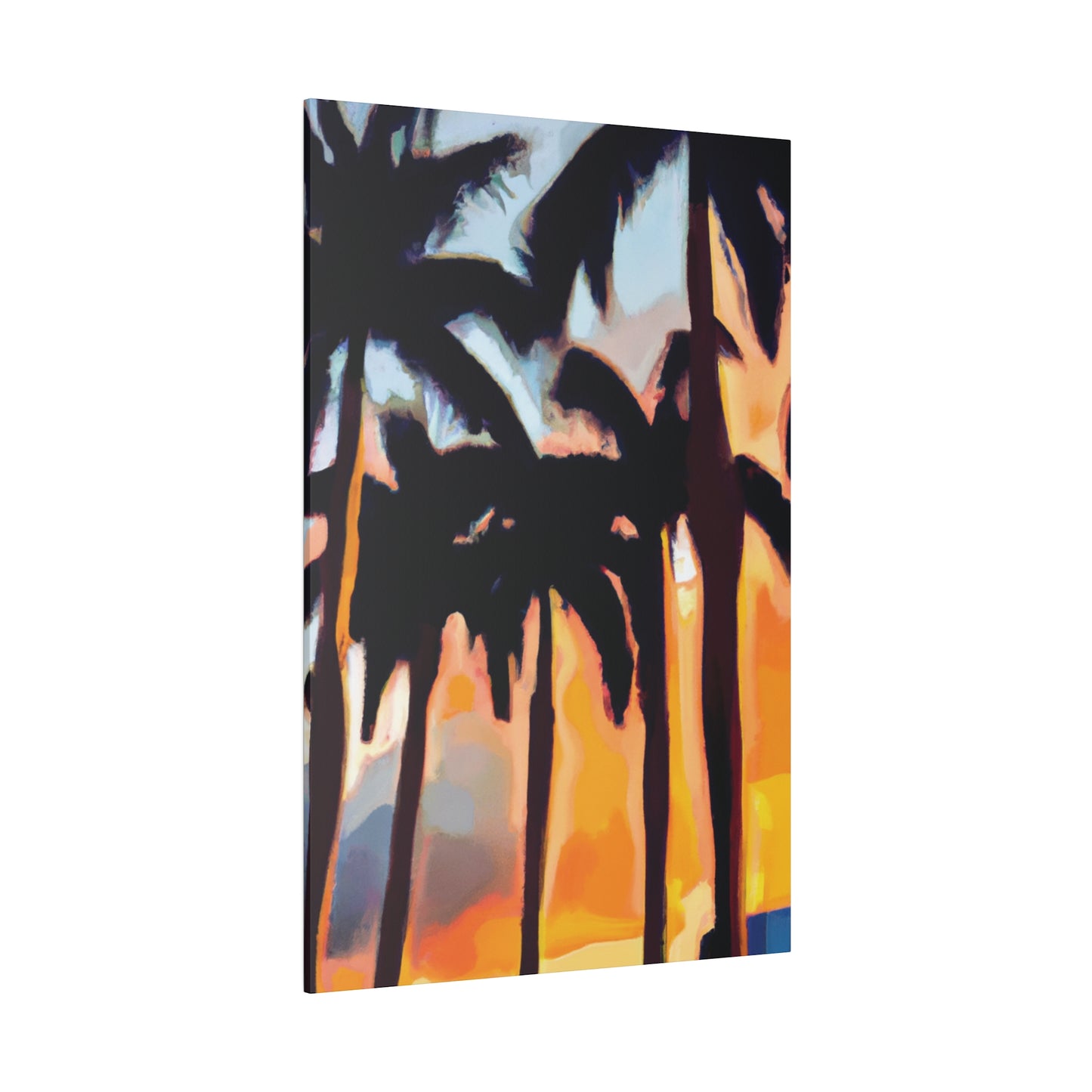 5642H - Miami Beach Sunset Painting Print | Miami | Beach | Sunset | Poster | Home Decor | Wall Art | Canvas