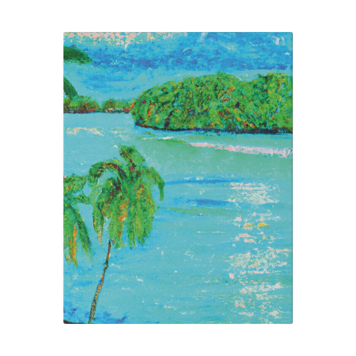 8239F - Bahamas Ocean Painting Print | Bahamas | Ocean | Beach | Poster | Home Decor | Wall Art | Canvas