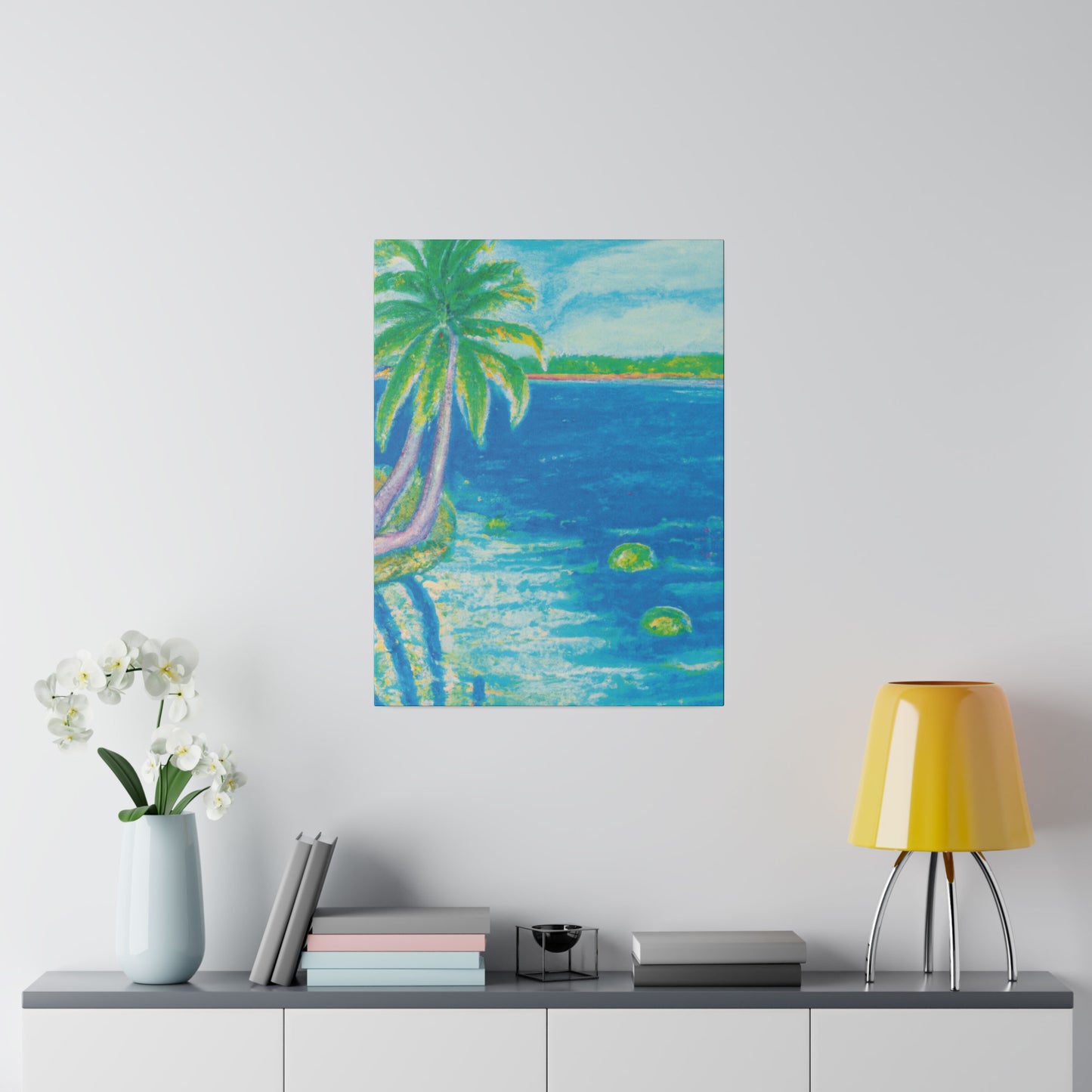 5683A - Bahamas Ocean Painting Print | Bahamas | Ocean | Beach | Poster | Home Decor | Wall Art | Canvas