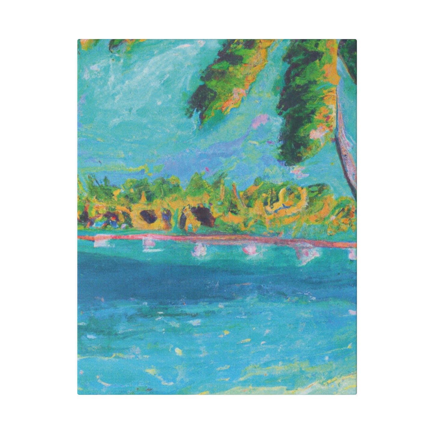 4831J - Bahamas Ocean Painting Print | Bahamas | Ocean | Beach | Poster | Home Decor | Wall Art | Canvas