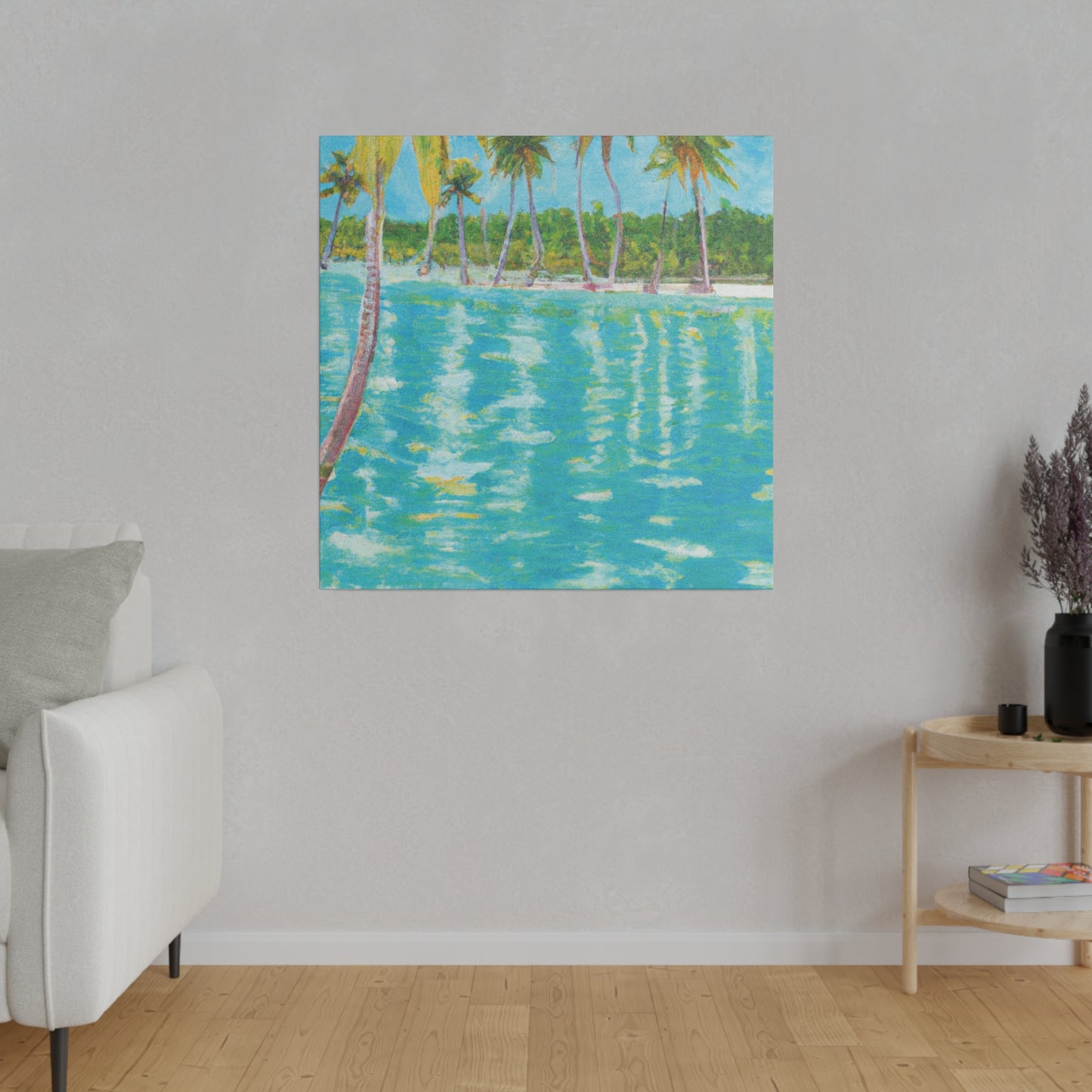 8537R - Bahamas Ocean Painting Print | Bahamas | Ocean | Beach | Poster | Home Decor | Wall Art | Canvas