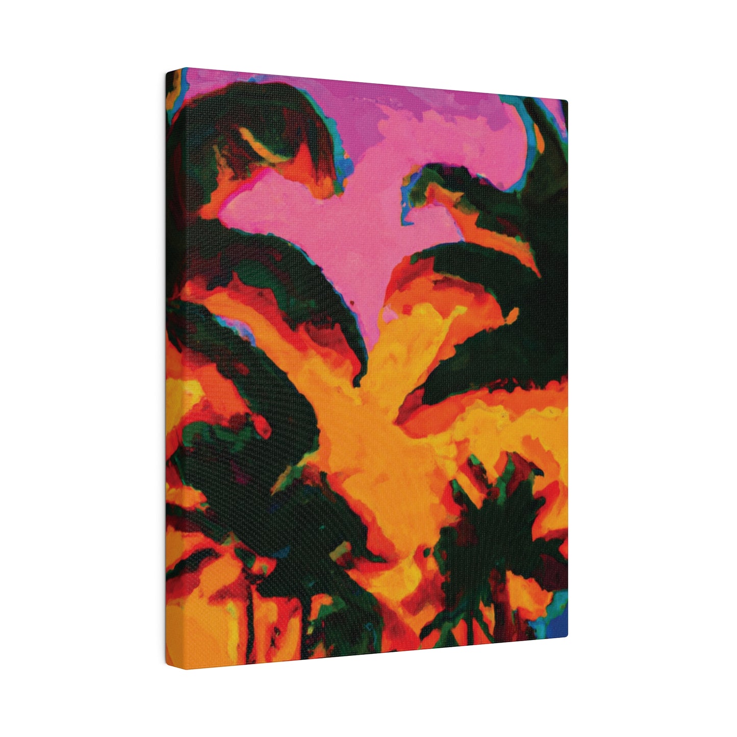 223L - Miami Beach Sunset Painting Print | Miami | Beach | Sunset | Poster | Home Decor | Wall Art | Canvas