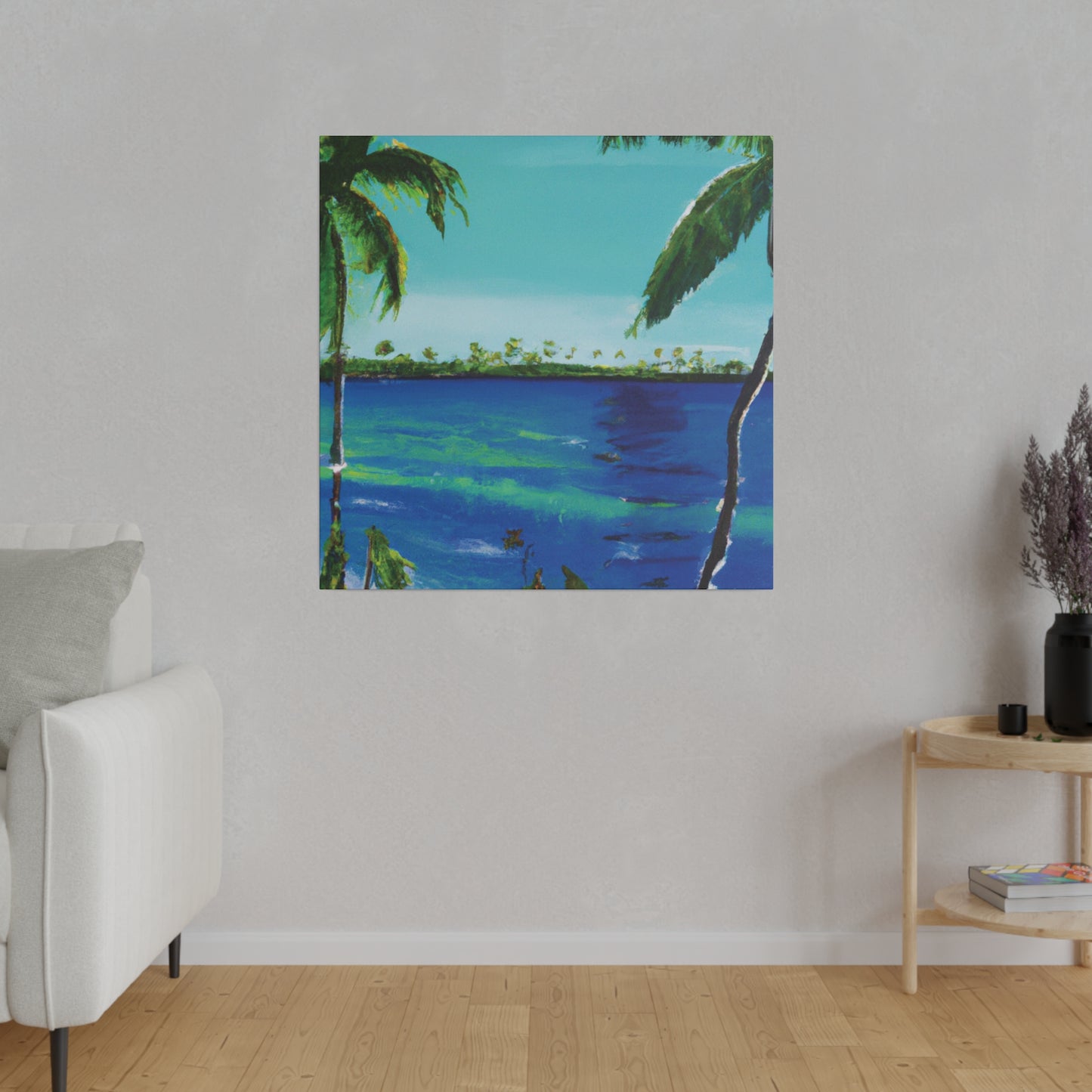 5491V - Bahamas Ocean Painting Print | Bahamas | Ocean | Beach | Poster | Home Decor | Wall Art | Canvas