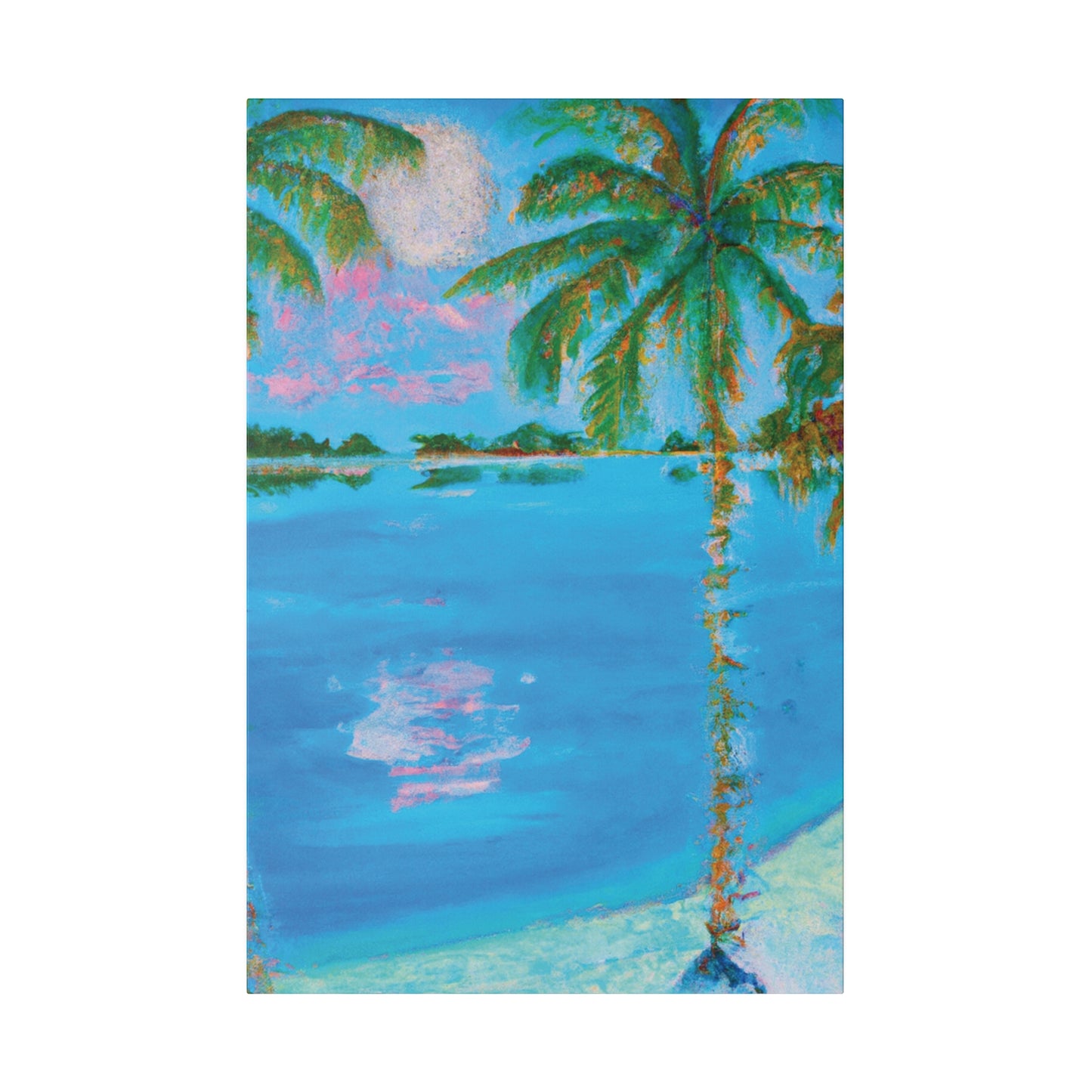 7853V - Bahamas Ocean Painting Print | Bahamas | Ocean | Beach | Poster | Home Decor | Wall Art | Canvas